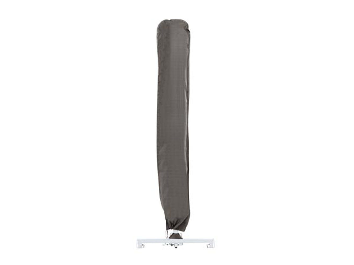 PEREL Sonnenschirm-Schutzhülle (1-St), Abdeckung für Garten-Schirm bis Ø 450cm Abdeck-Haube Gartenmöbel