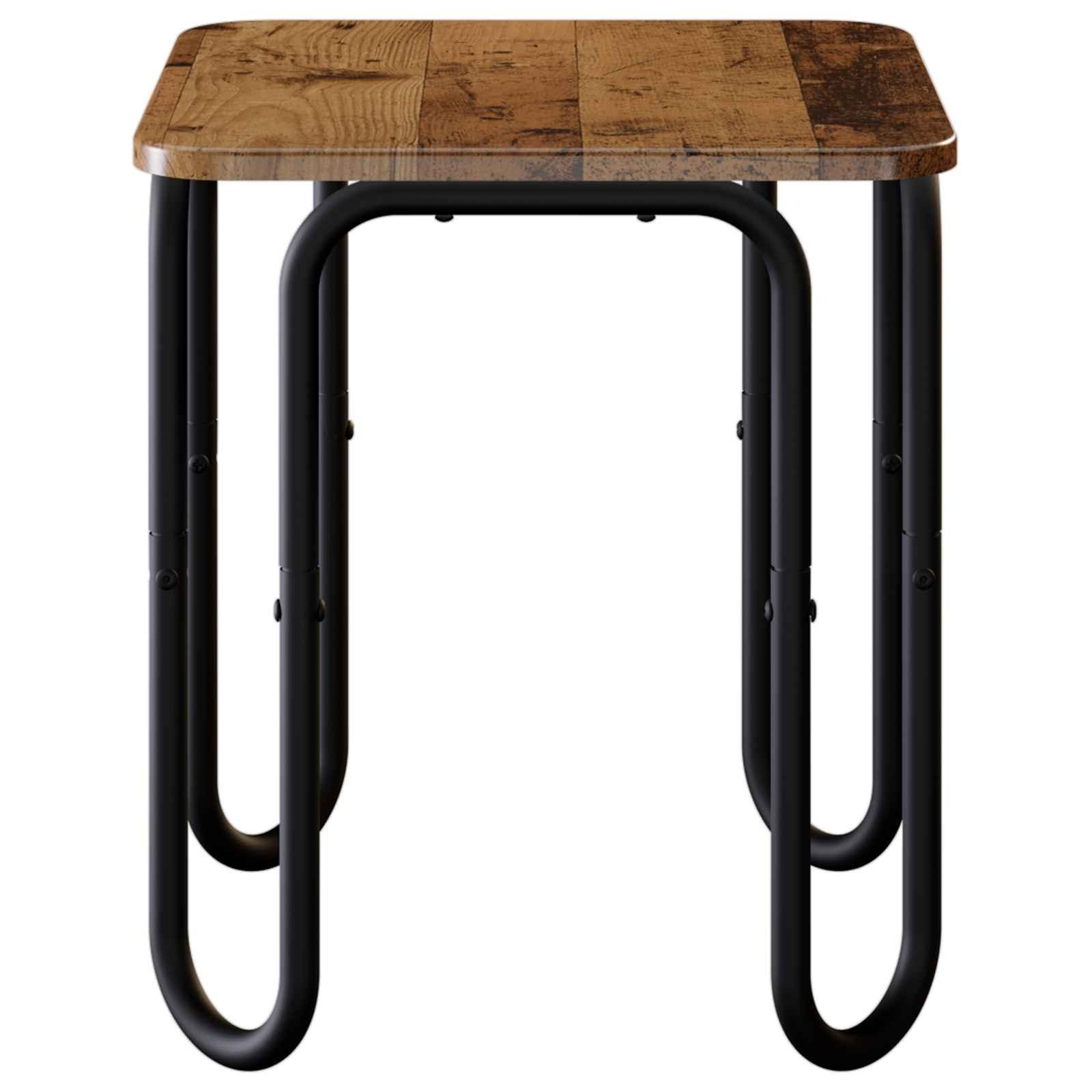 vidaXL Couchtisch Couchtisch Altholz 40 x 40 x 45 cm Holzwerkstoff (1-St)