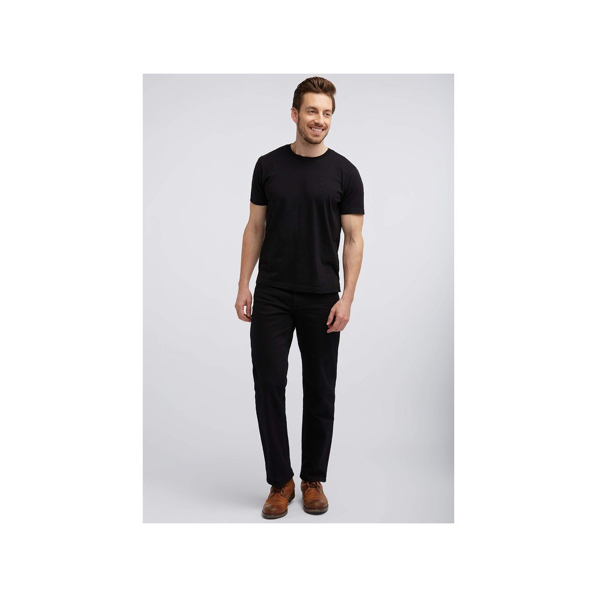 MUSTANG (1-tlg) regular schwarz 5-Pocket-Jeans
