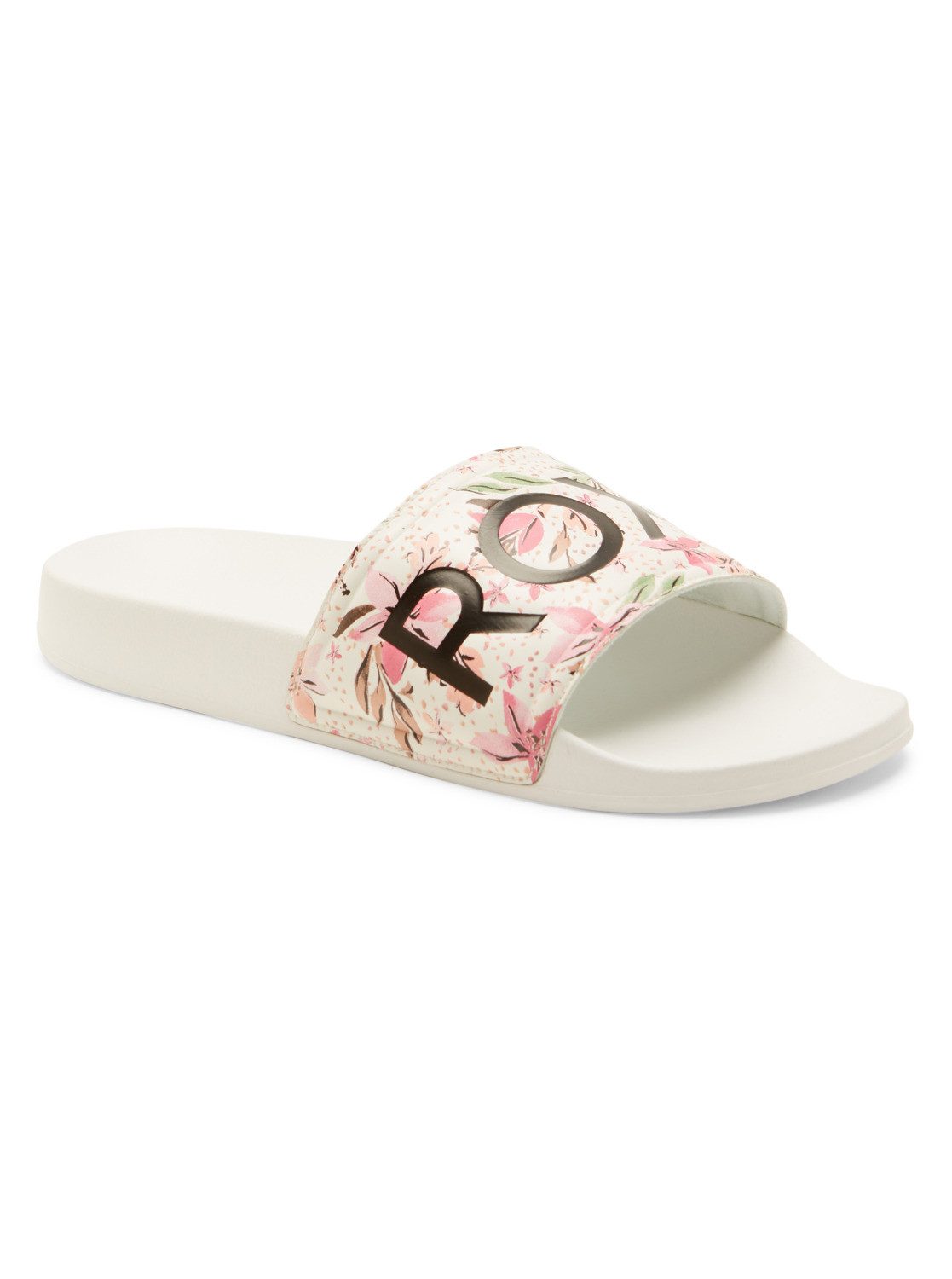 White/Crazy Pink Print