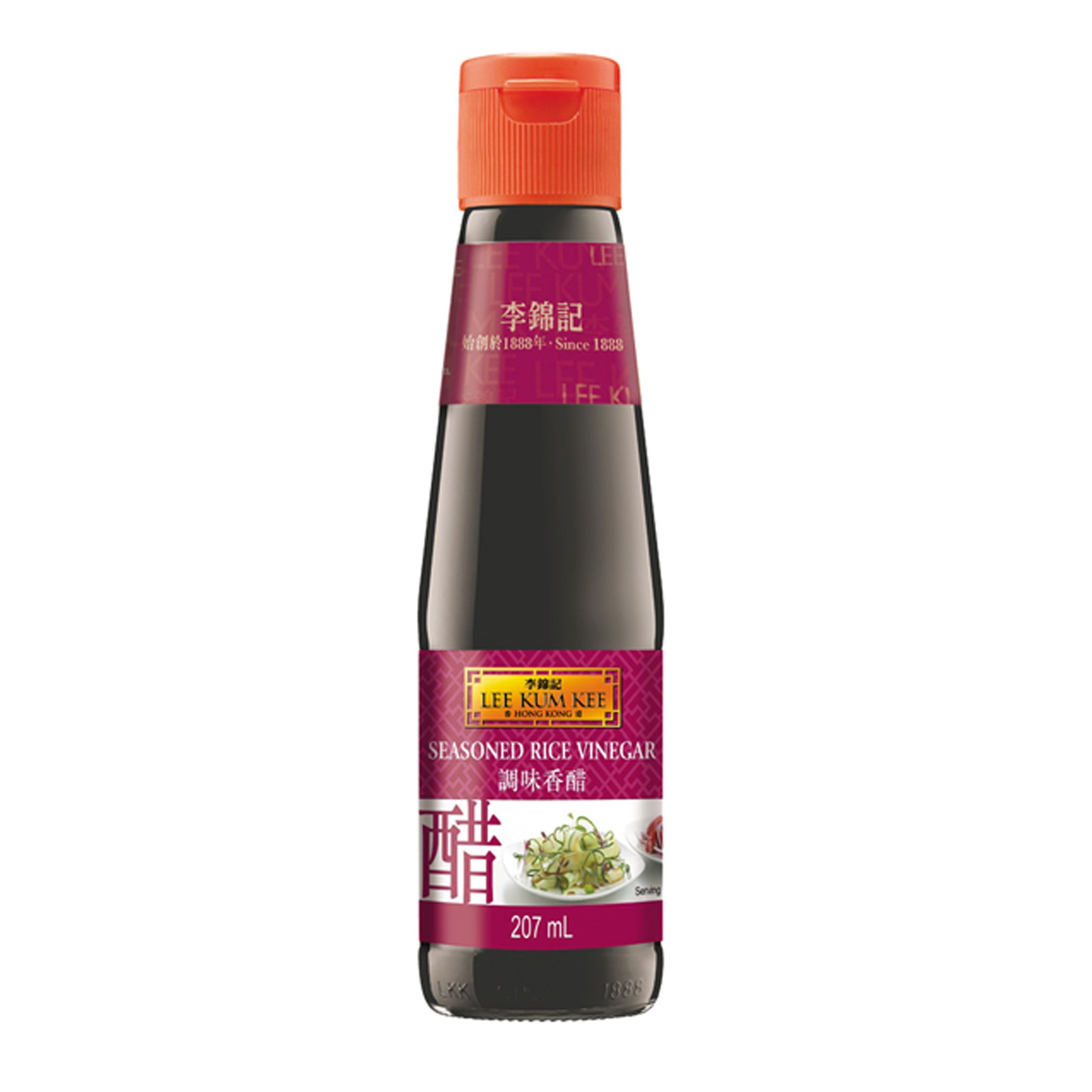 Lee Kum Kee Essig 207ml Lee Kum Kee Gewürzter Reis Essig Seasoned Rice Vinegar, 207 ml