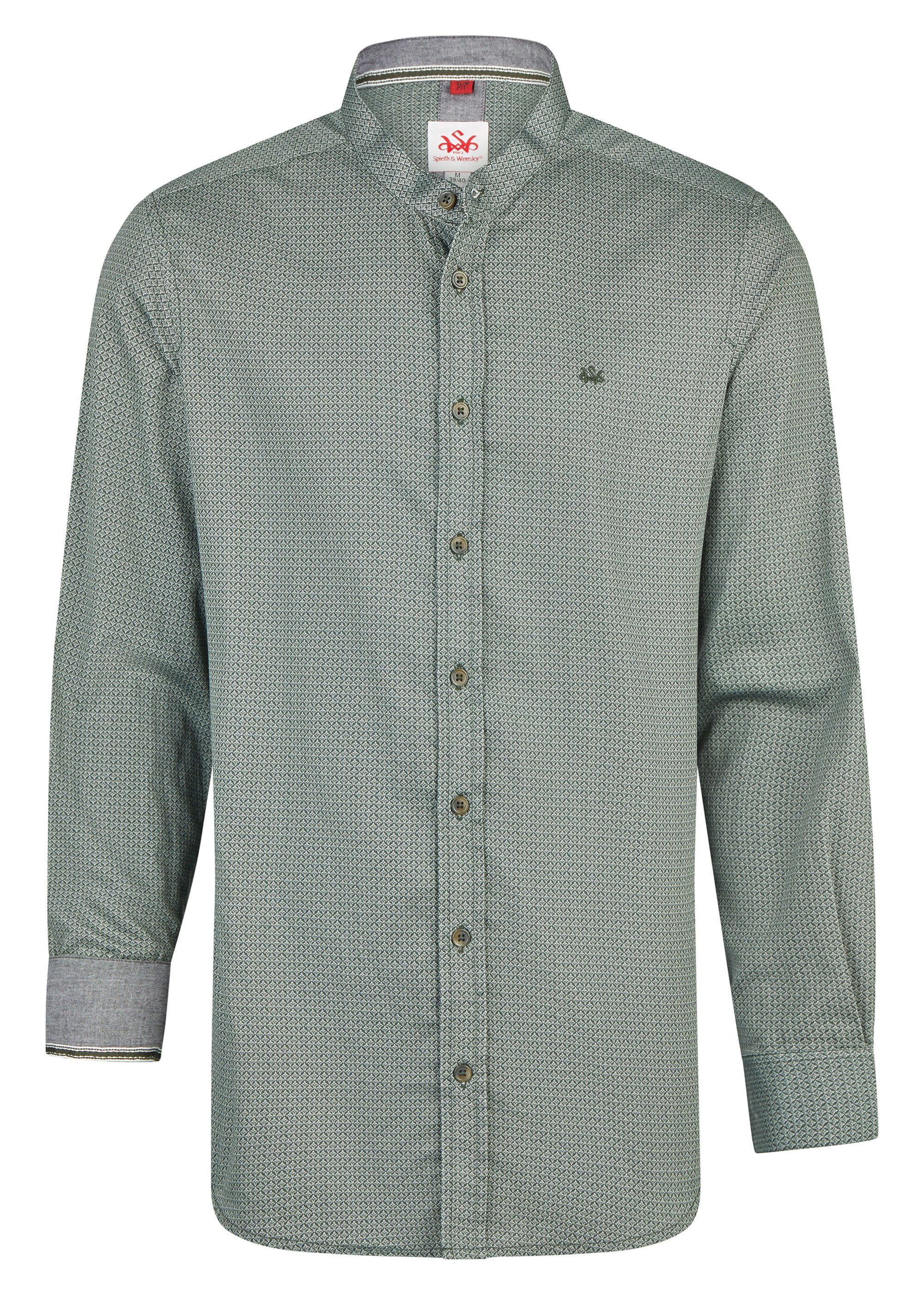 Spieth & Wensky Trachtenhemd Krugdorf mit Slim-Fit Passform – Bild 2 von 5