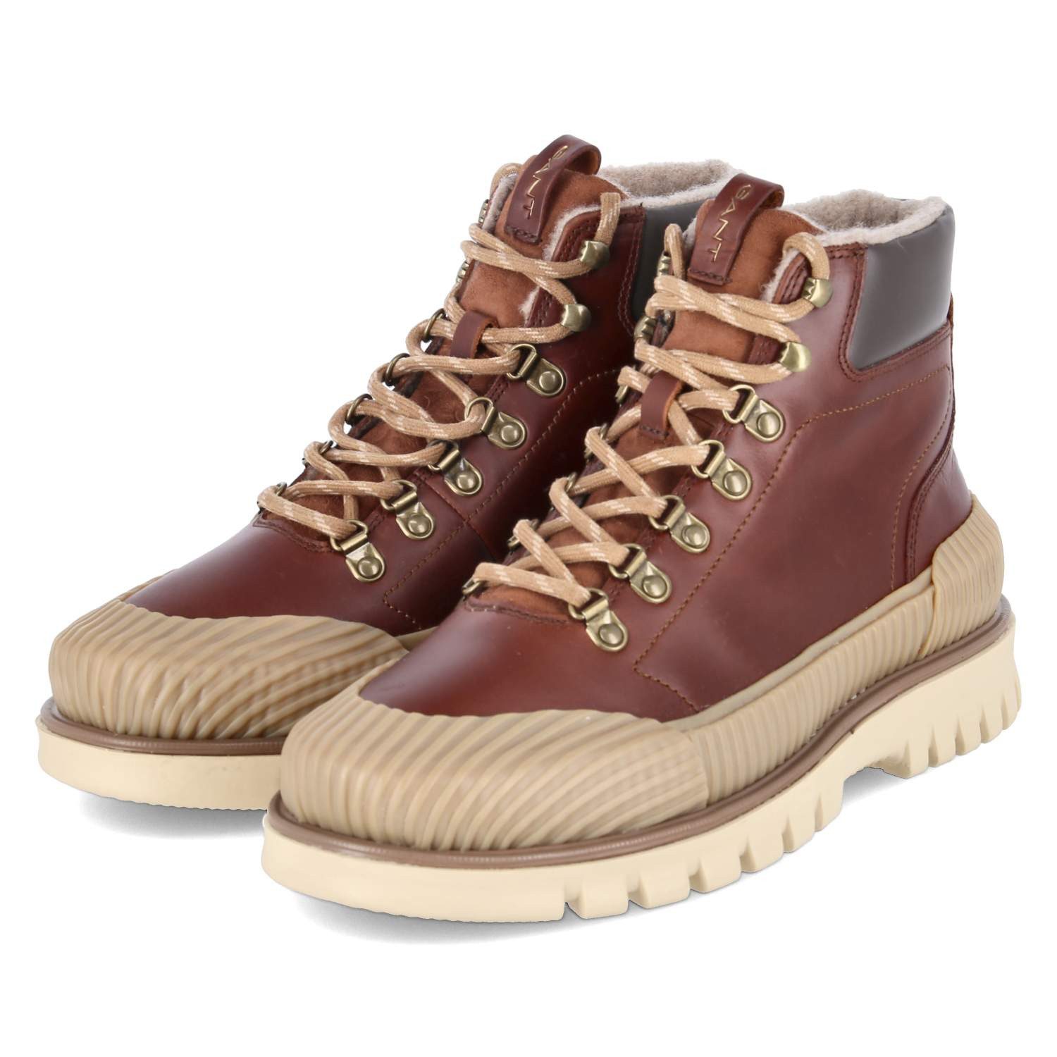 Gant Gant 31641108/G45 Herren Leder und Synthetik braun Schnürstiefel günstig online kaufen