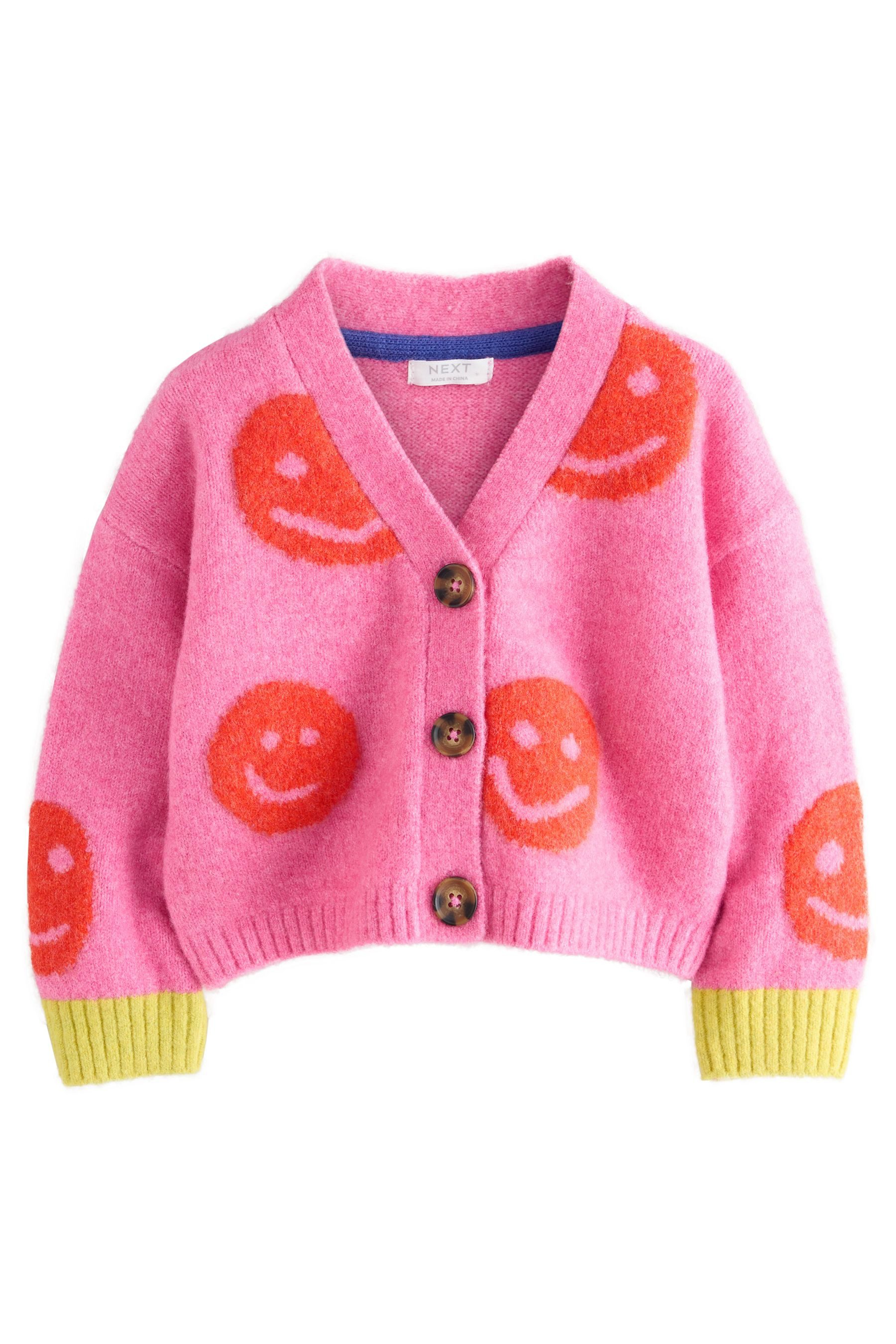 Next Cardigan Strickjacke mit V-Ausschnitt (1-tlg)