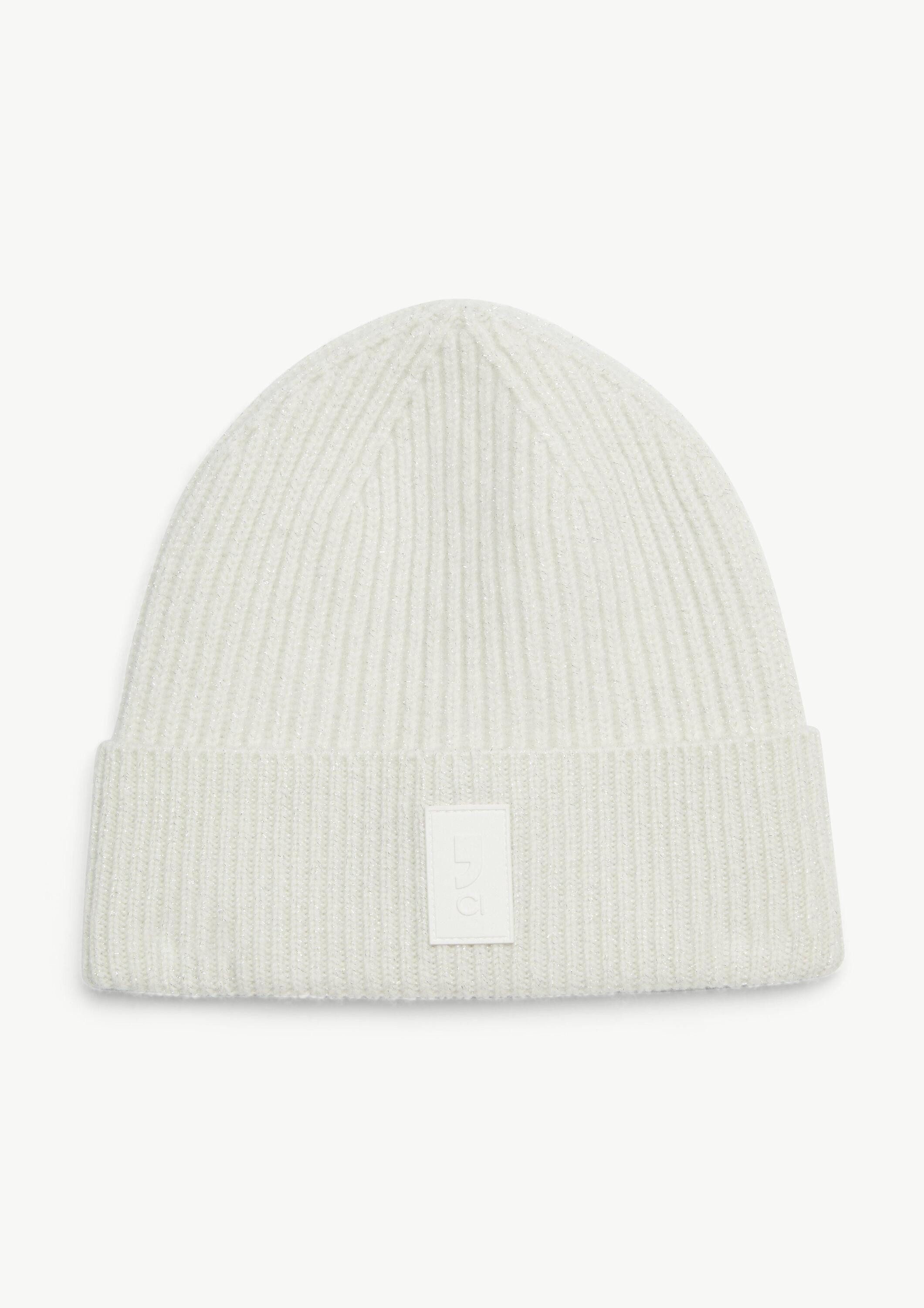 comma Strickmütze Mütze Strickmütze mit Glitzergarn günstig online kaufen