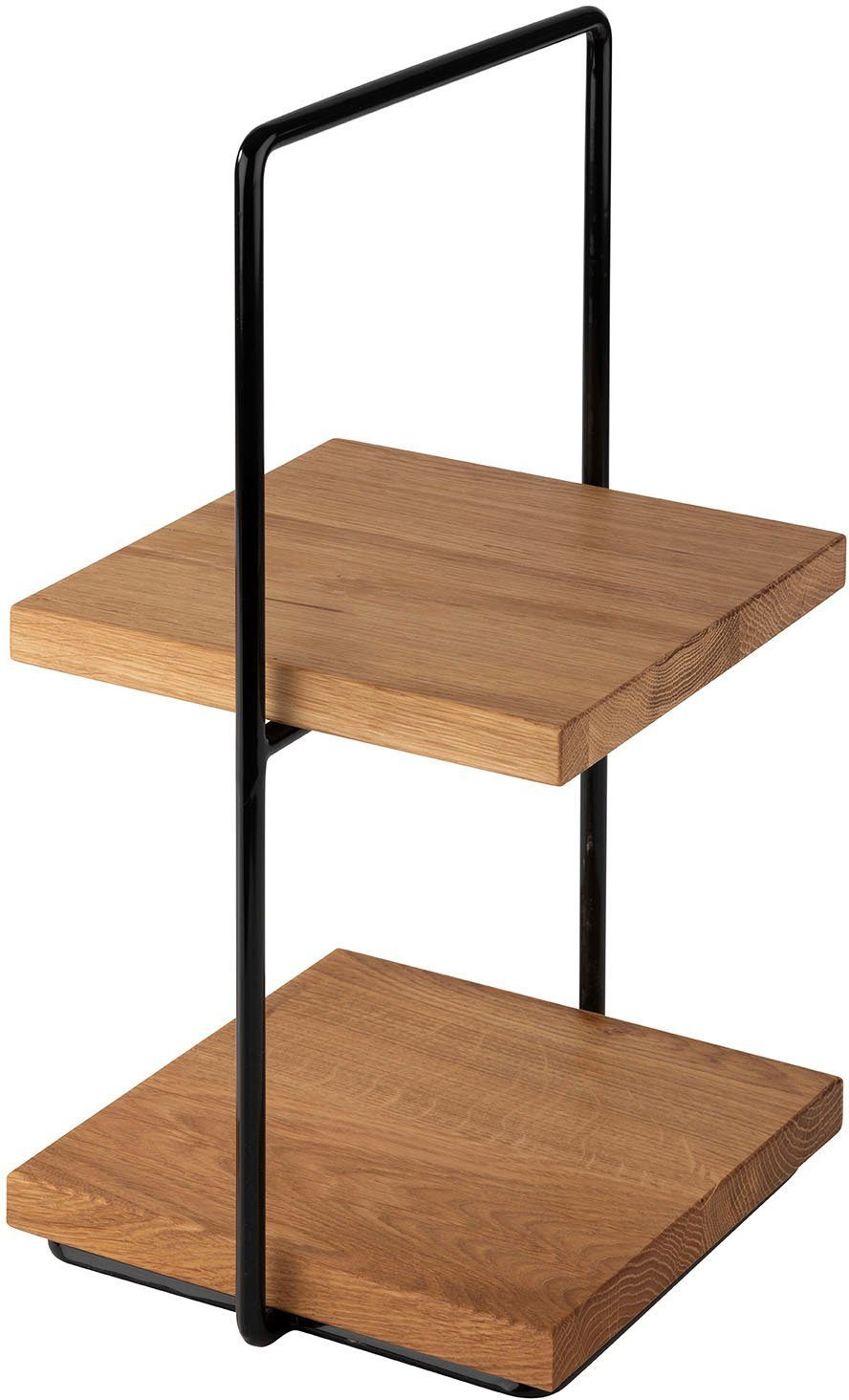 APS Etagere Perfecto, Holzwerkstoff, Metall, (3-tlg), vielseitige Nutzung möglich, 2-stufig