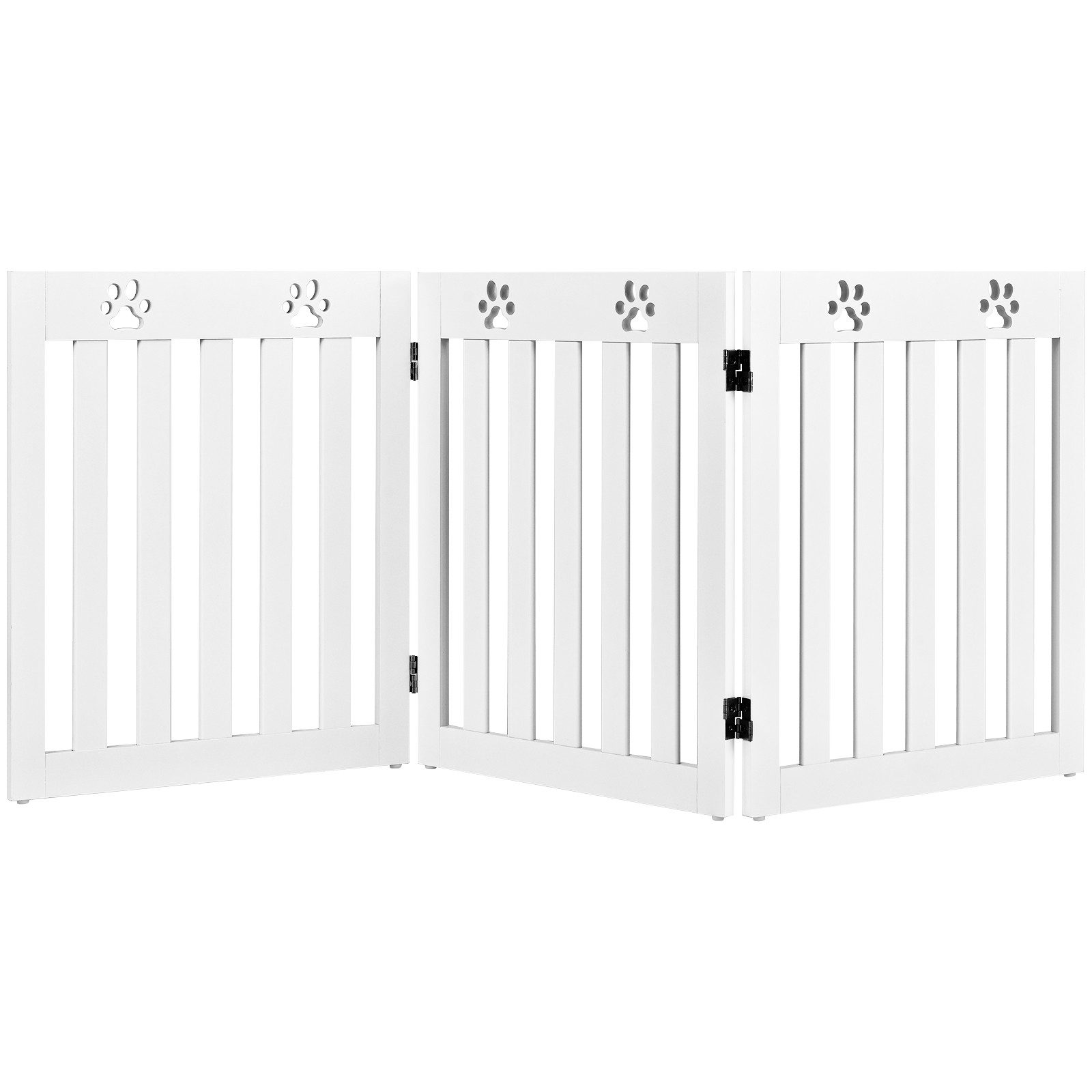 COSTWAY Türschutzgitter Hundegitter, klappbar, 60cm Hoch, günstig online kaufen