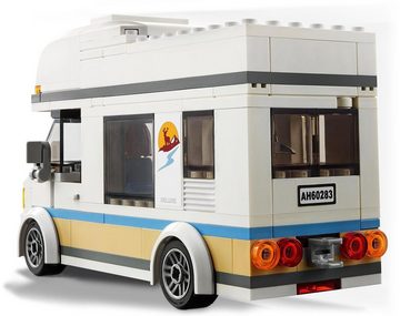 LEGO® Konstruktionsspielsteine Ferien-Wohnmobil (60283), LEGO® City, (190 St), Made in Europe