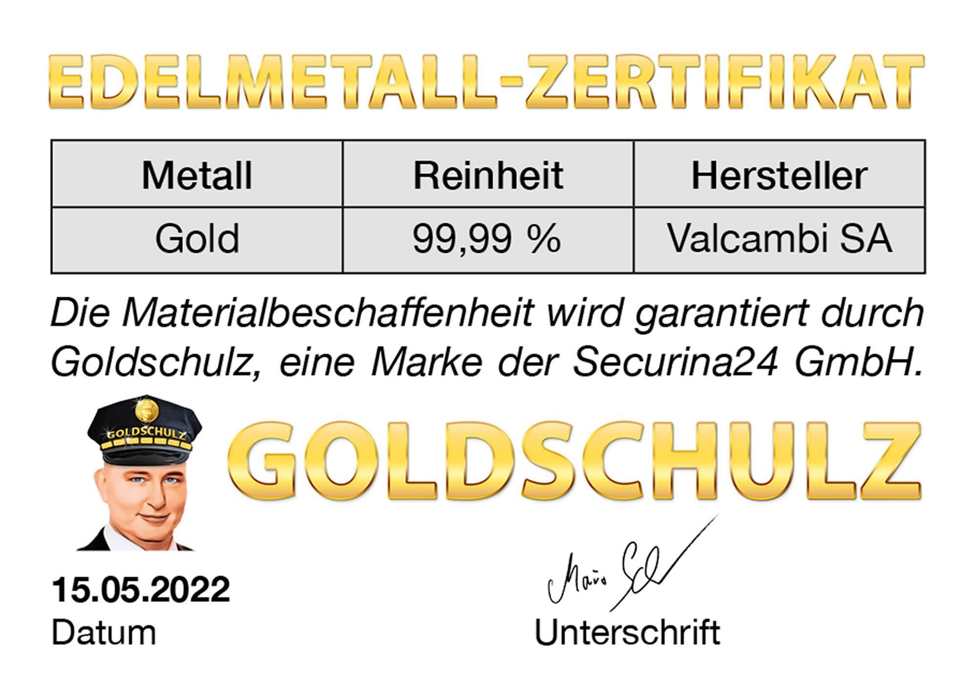 Grußkarte Grußkarten Gramm Motivbox / Goldschulz Konfirmation 1 Zur Gold