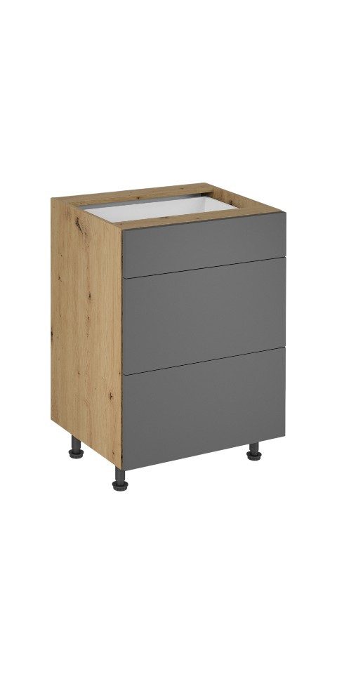 ROYAL24_MARKT Unterschrank - Komfortabler Unterschrank für einfache Organisation (Unterschrank, 1-St., Langen -D60S3) Hochwertig - Modern - Exklusiv.