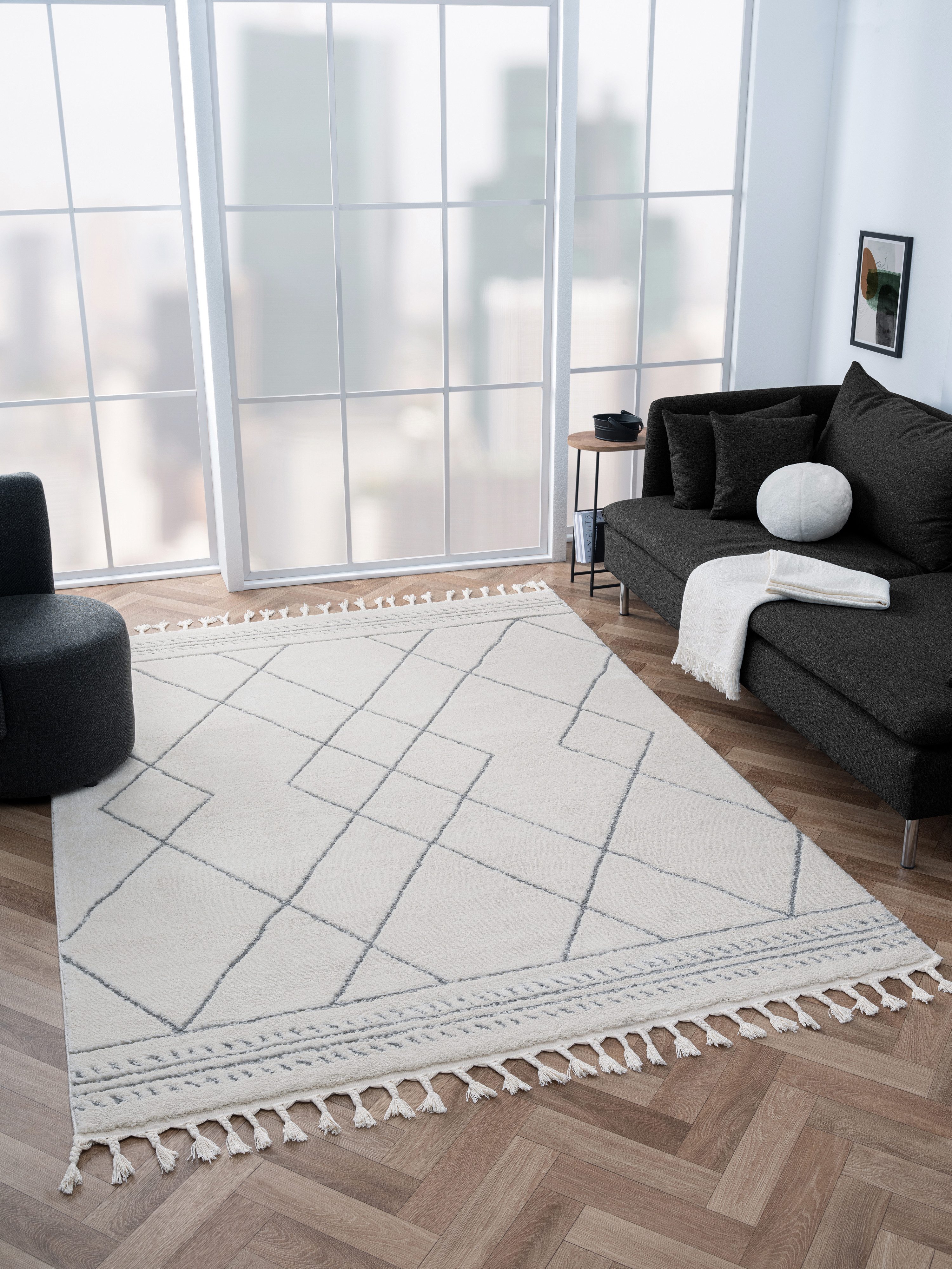 Myflair Möbel & Accessoires Hochflor-Teppich "Moroccan Design, LAGERRÄUMUNG günstig online kaufen