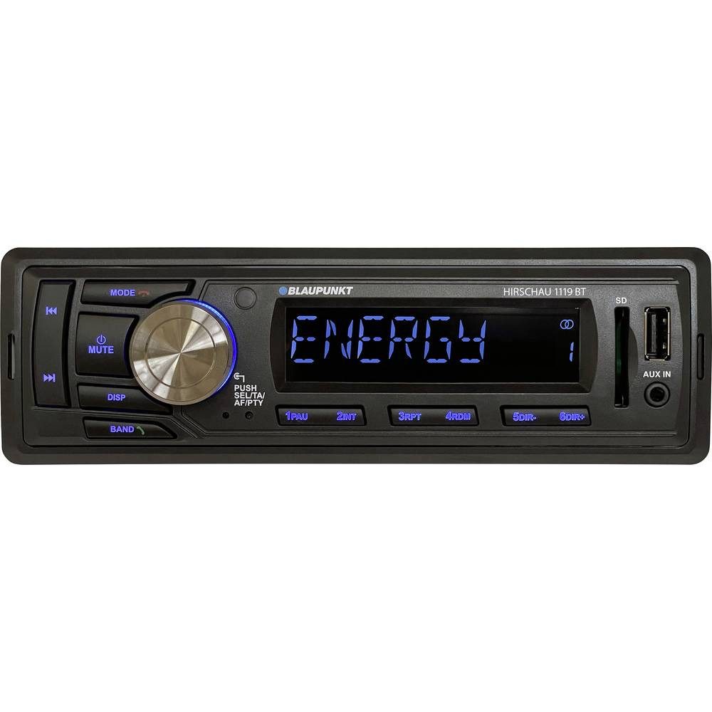 Blaupunkt HIRSCHAU 1119BT Autoradio Bluetooth®-Freisprecheinrichtung Autoradio