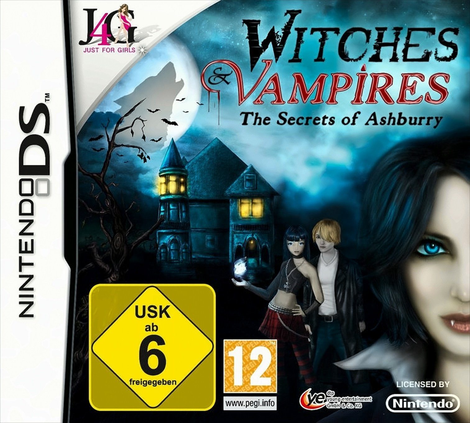 Witches & Vampires: The Secrets Of Ashburry Nintendo DS