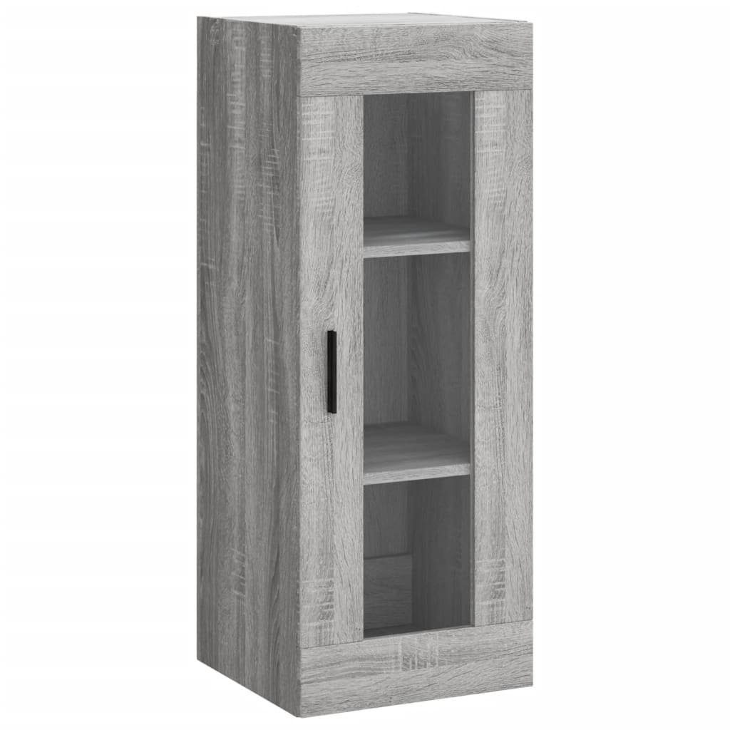 vidaXL Hängeschrank Wandschrank Grau Sonoma 34,5x34x90 günstig online kaufen