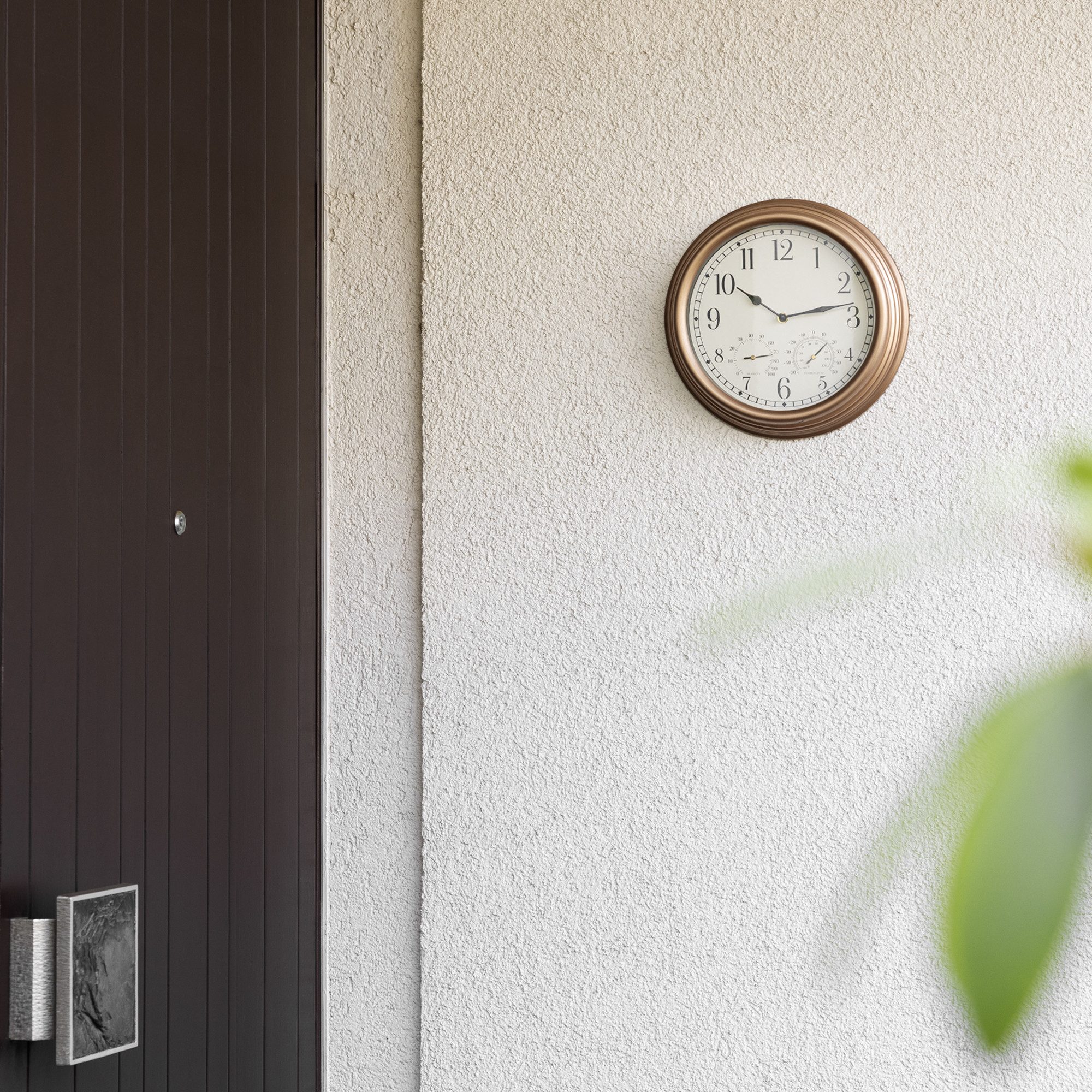 Navaris Wanduhr Outdoor Wanduhr analog - günstig online kaufen