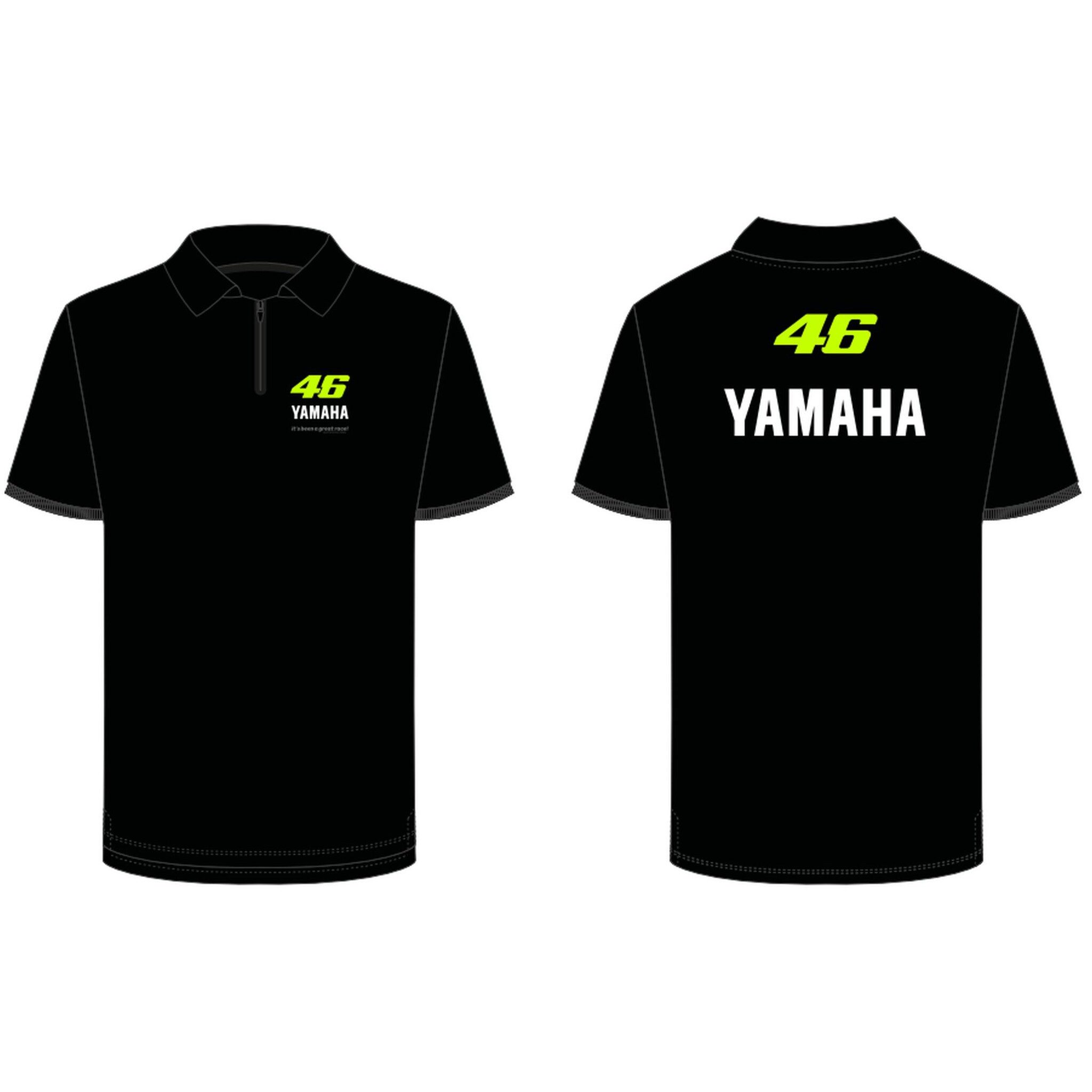 VR46 Poloshirt Valentino Rossi Poloshirt Yamaha Ambassador