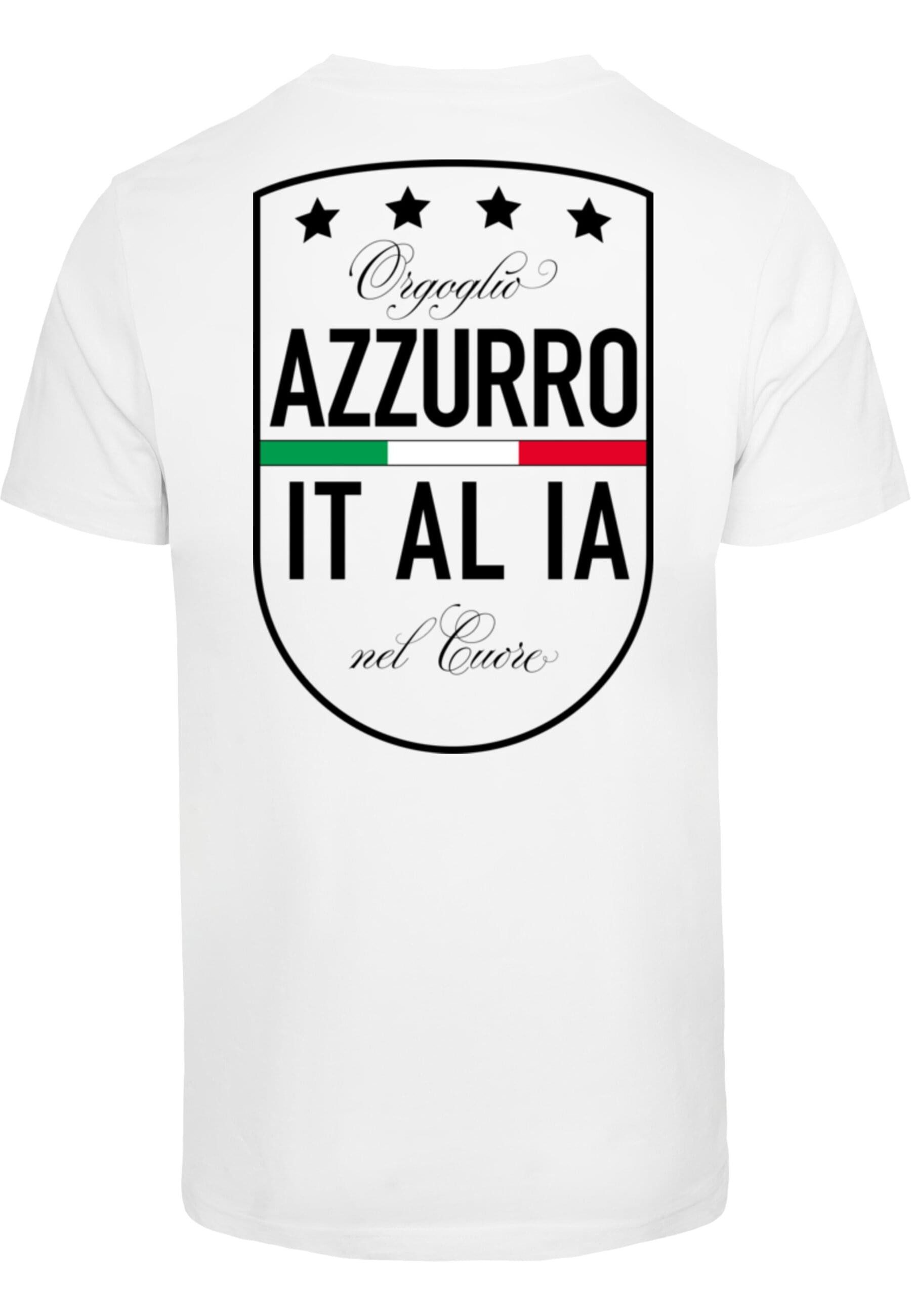 MisterTee T-Shirt MisterTee Azurro Italia Crest günstig online kaufen