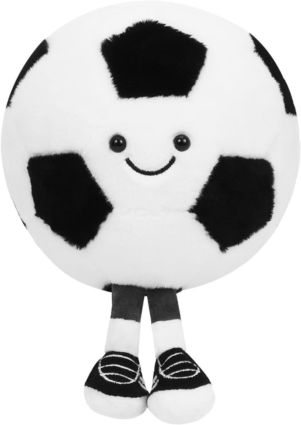 FELIXLEO Tierkuscheltier Plüsch Fussball Kuscheltier Spielzeug Geschenk Jungen, (2-tlg)