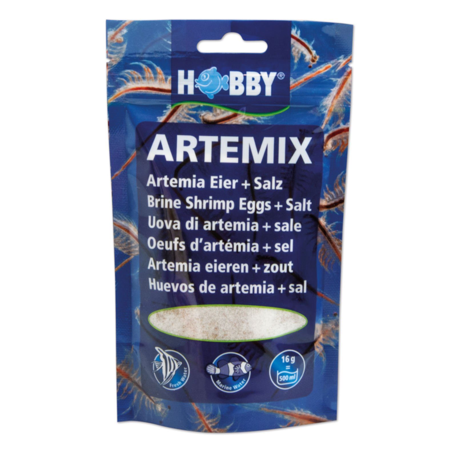HOBBY Aquarium Artemix, Eier + Salz, 195 g für 6 l