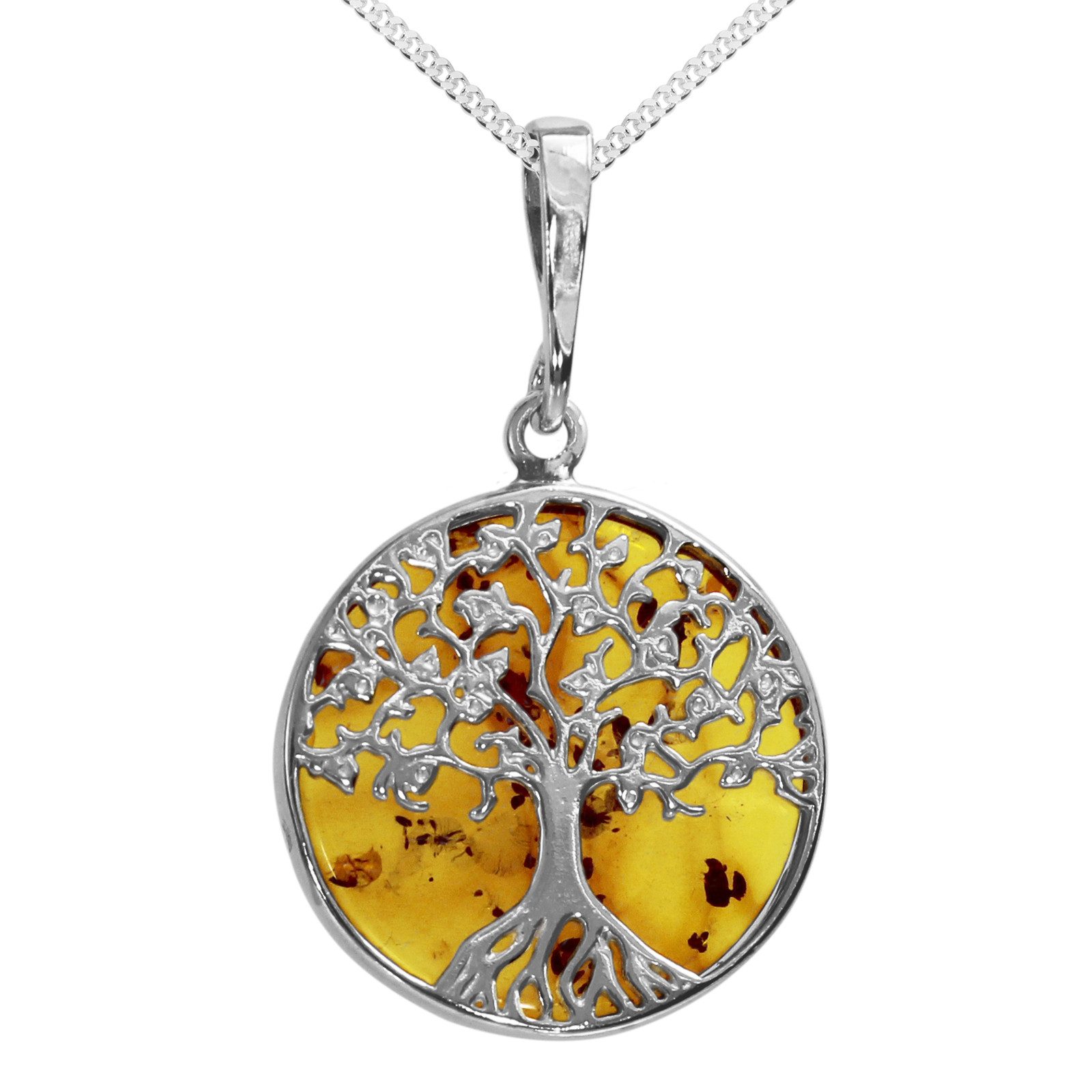 OSTSEE-SCHMUCK Kette mit Anhänger Ostsee-Schmuck Kette mit Anhänger Lebensb günstig online kaufen