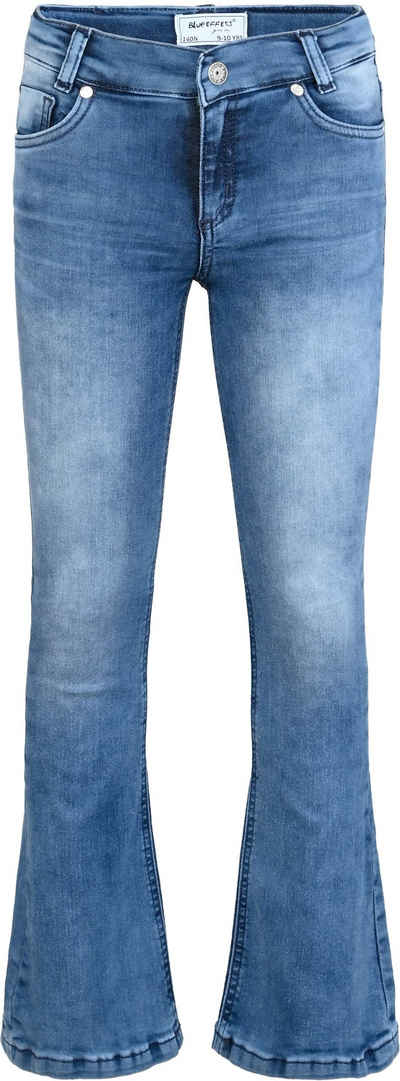 BLUE EFFECT Slim-fit-Jeans Flared Jeans high waist slim fit