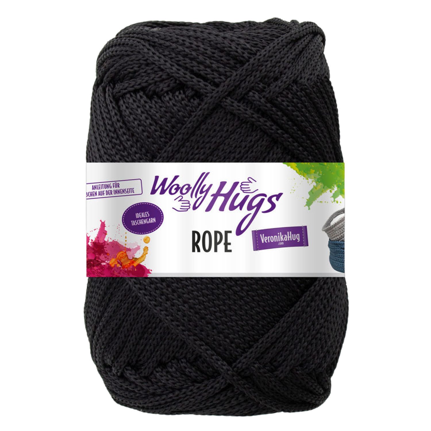 Woolly Hugs Woolly Hugs ROPE 200 g vielseitiges und ideales Taschengarn 140 m Häkelwolle, 140 m (vielseitiges und ideales Taschengarn), 200 g