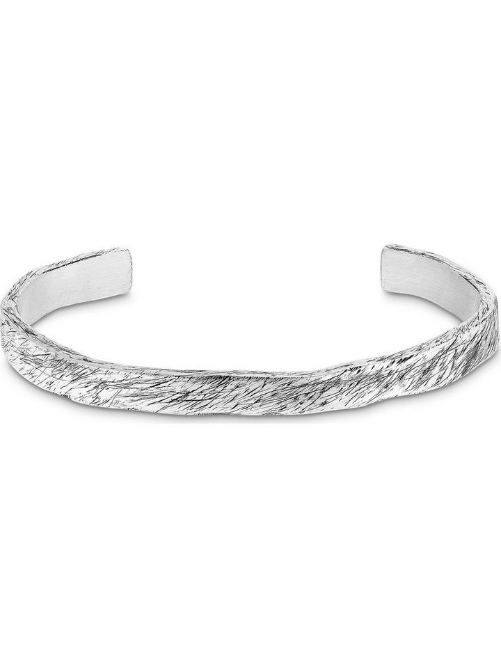 UNSAME Armreif UNSAME Herren-Cuff 925er Silber, Maßangaben: Breite: 0,7 cm,  Stärke: 3 mm