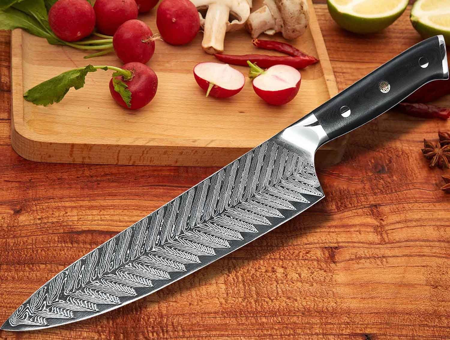 Muxel Kochmesser Schöner perfekt kann für, sein Messer ausbalanciert ein Messer nicht Das
