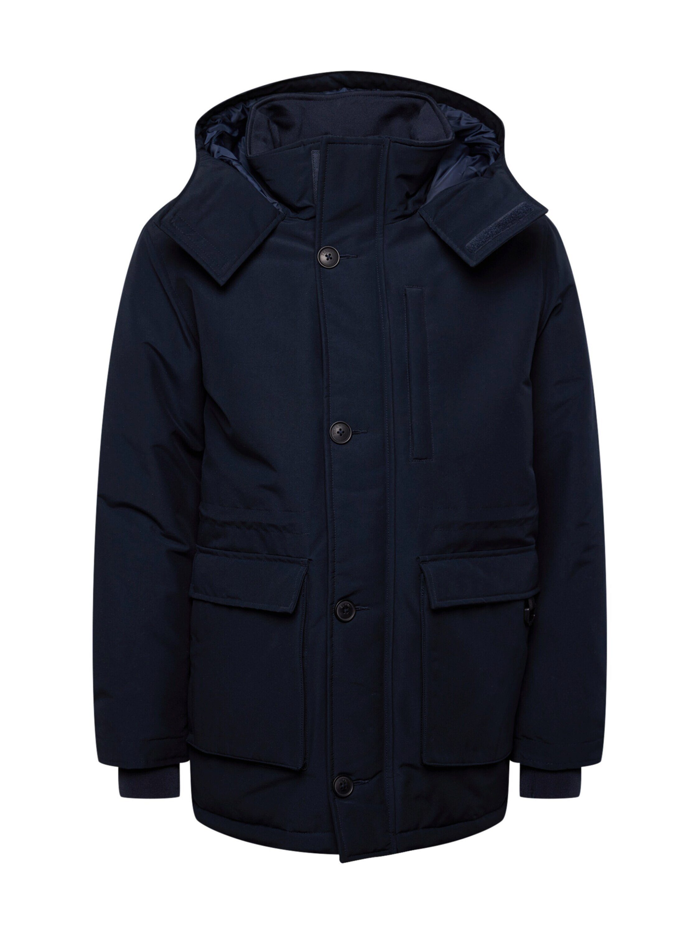 ESPRIT Herren It Kapuze Jacke, Grün (Forest Khaki 349), X-Large