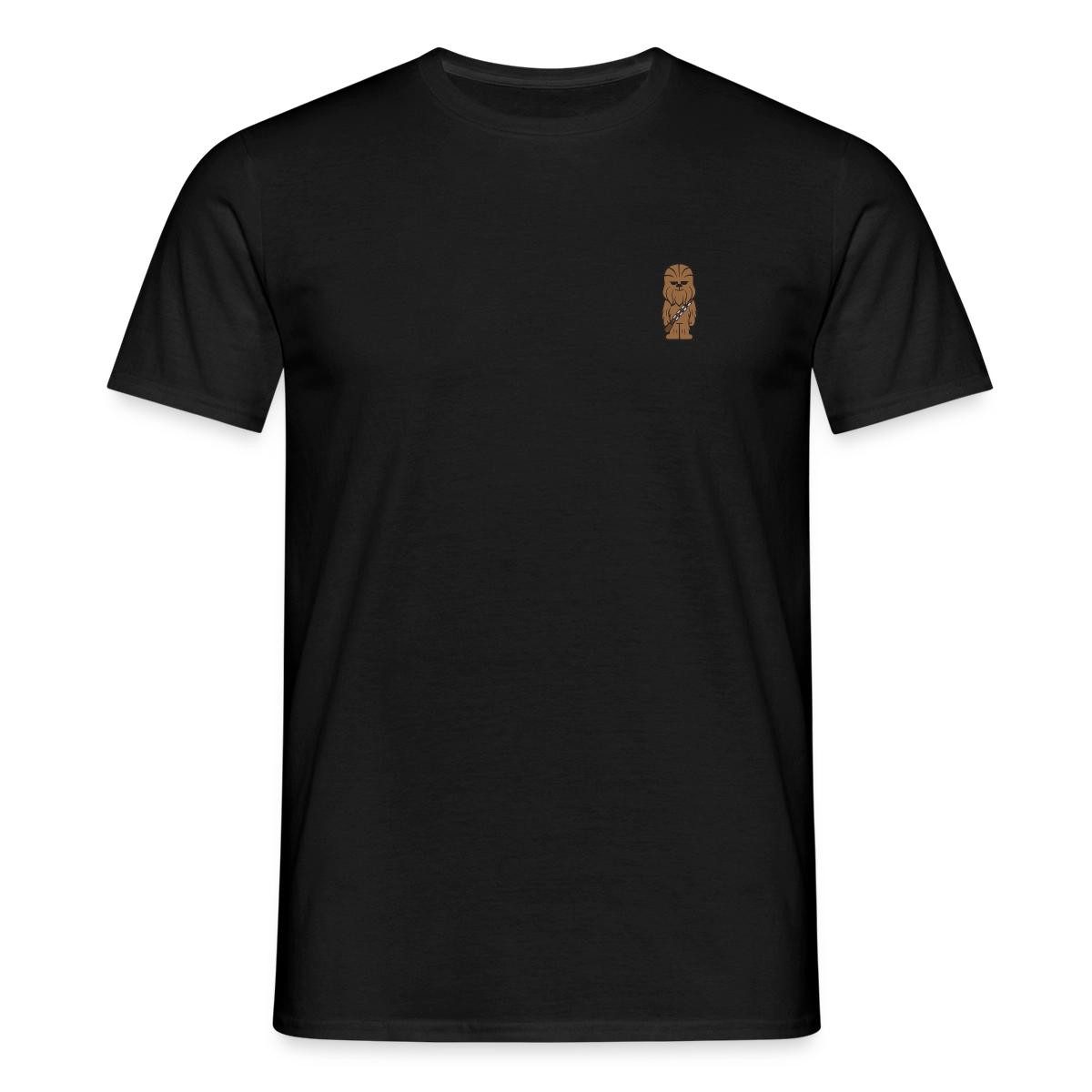Spreadshirt T-Shirt Star Wars Chewbacca Chestprint Männer T-Shirt (1-tlg)