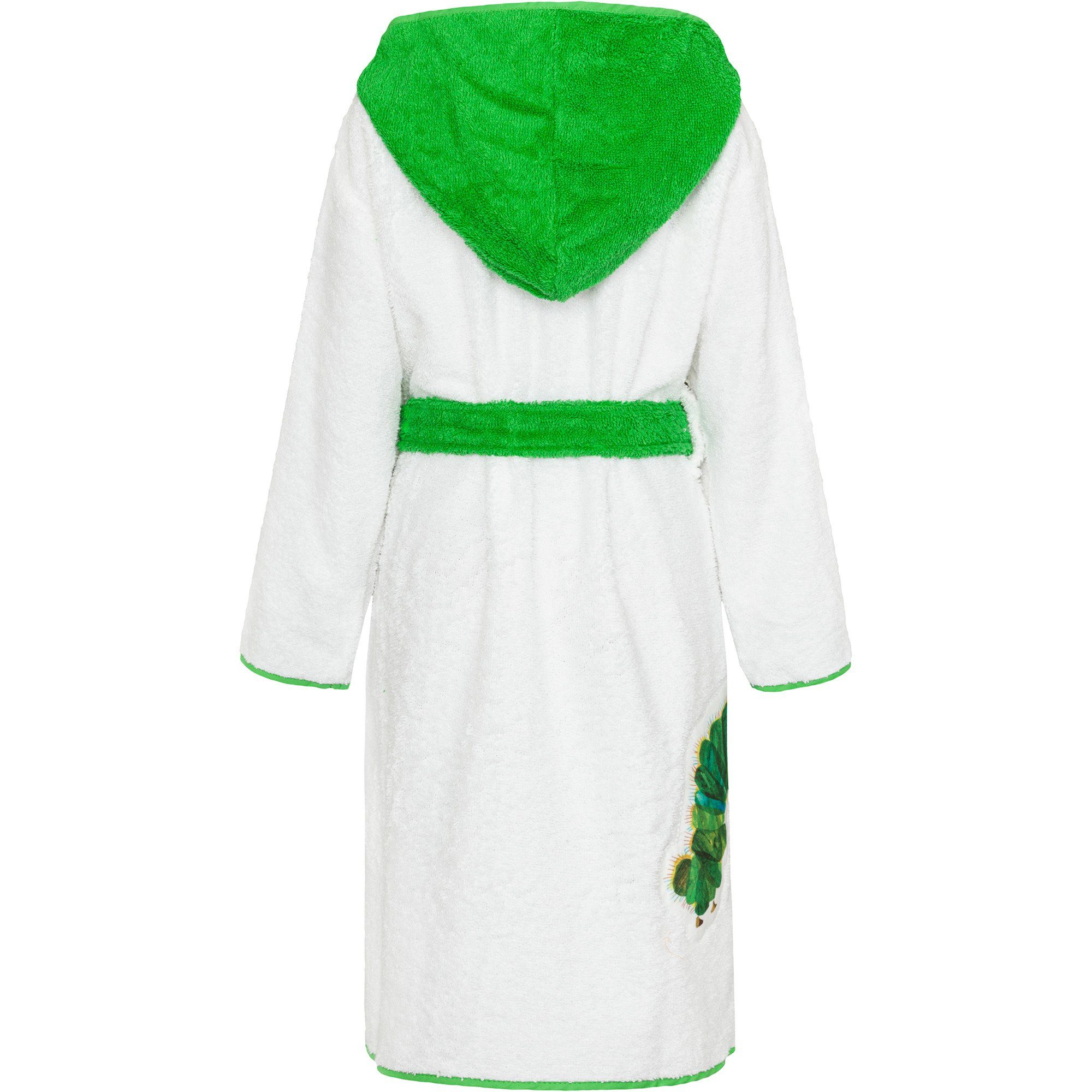 Smithy Kinderbademantel Die kleine Raupe Nimmersatt, 93% Baumwolle, 7% Polyester