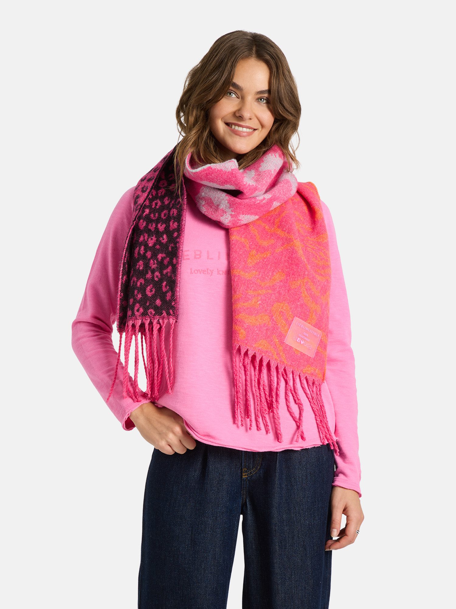 Lieblingsstück Schal Damen-Schal, mit Woll-Anteil