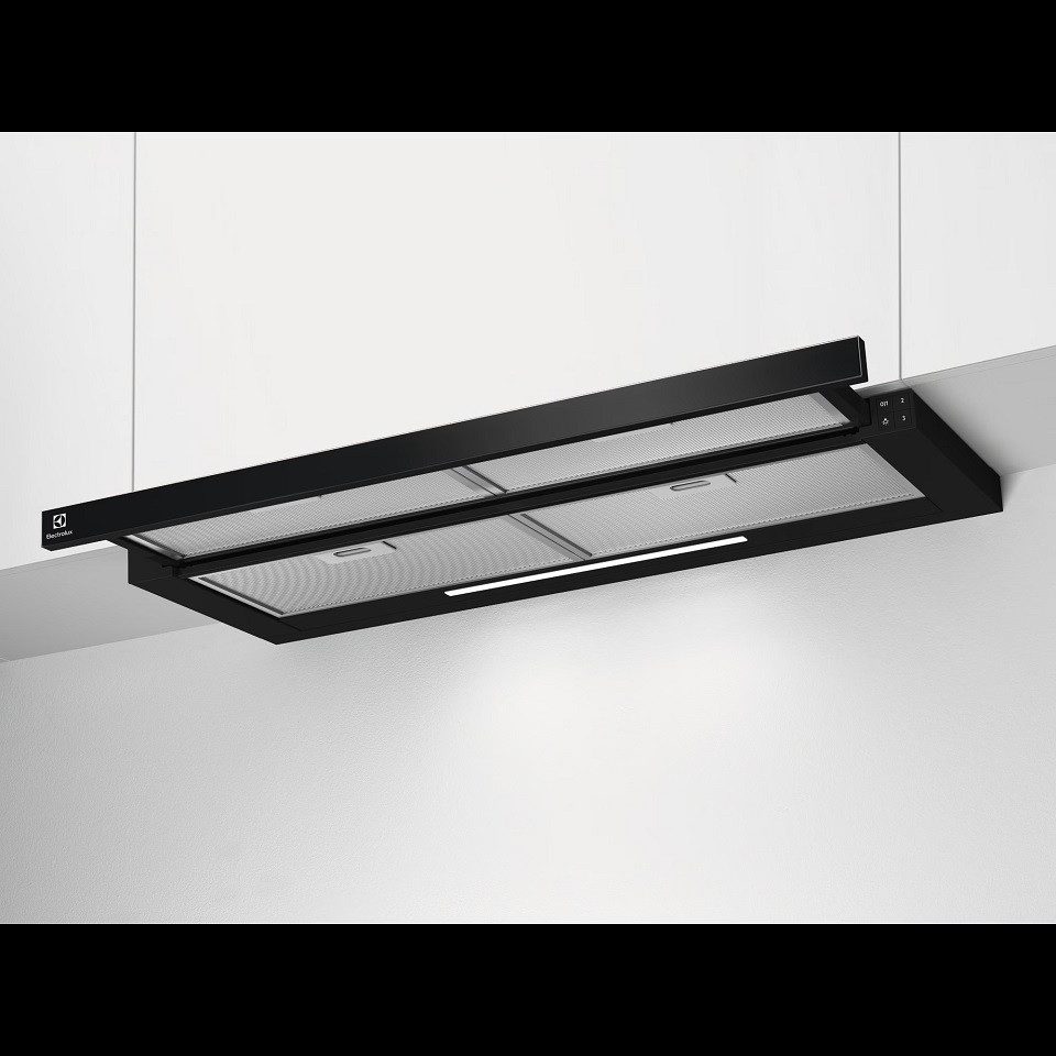 AEG Zwischenbauhaube LFP619K Serie keine Angaben LFP619K, LED-Leuchtstreifen, Bedienung über Drucktasten