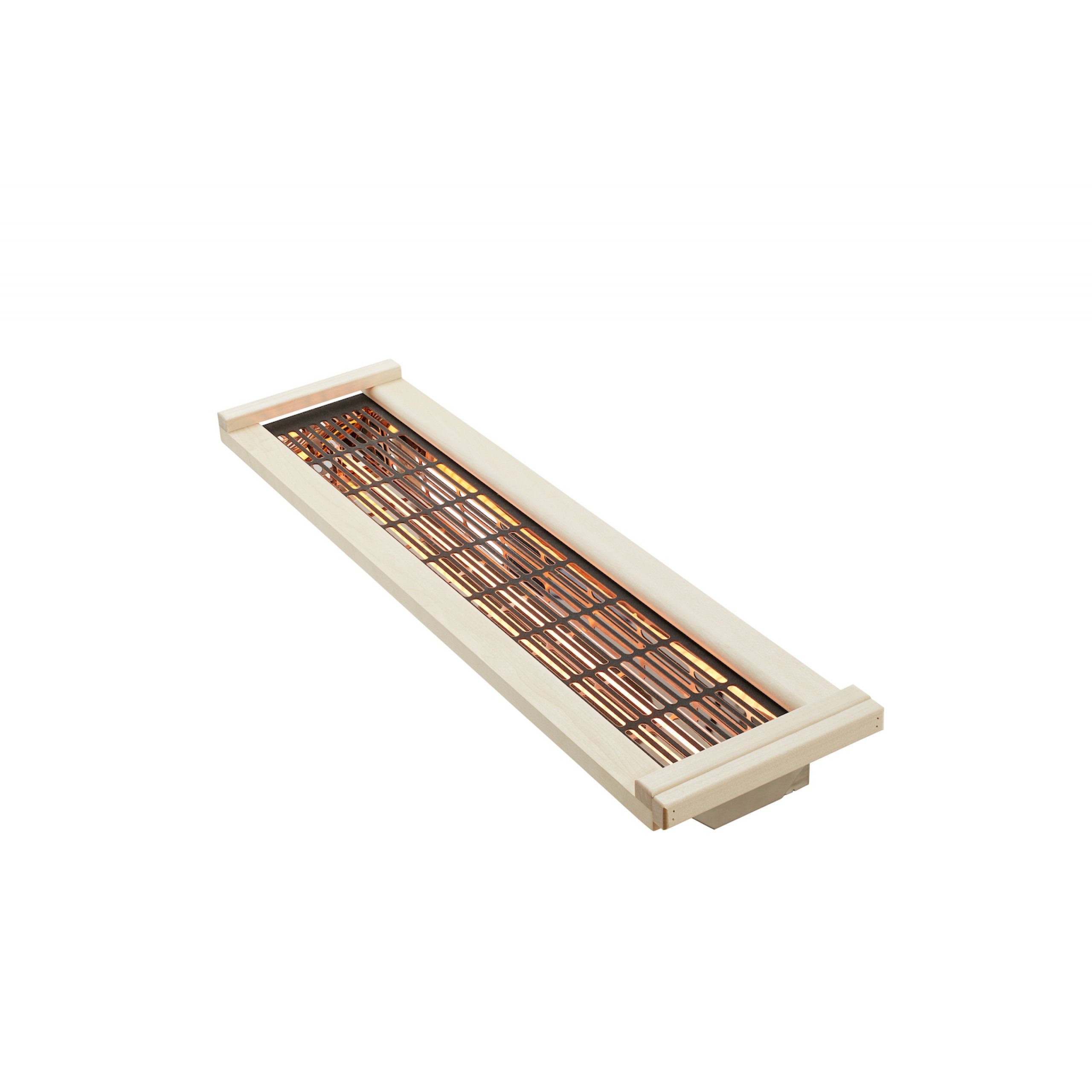 Infrarotkabine Infraworld Holzrahmen gerade für VITALlight-IPX4 Infrarotstrahler