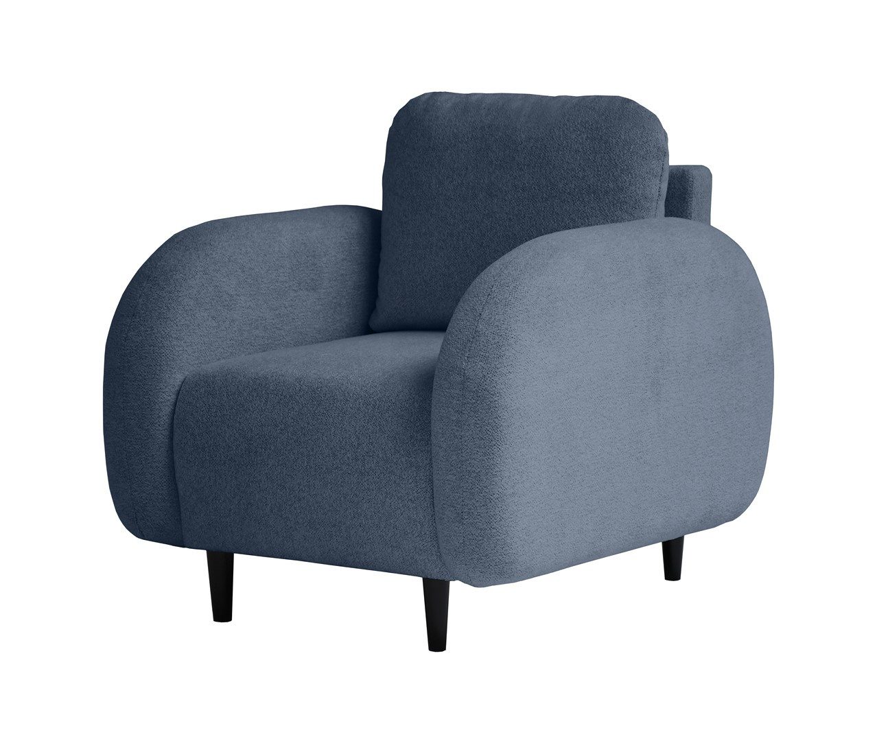 Beautysofa Sessel OPTIMO, Kunststoffbeine in schwarzer günstig online kaufen