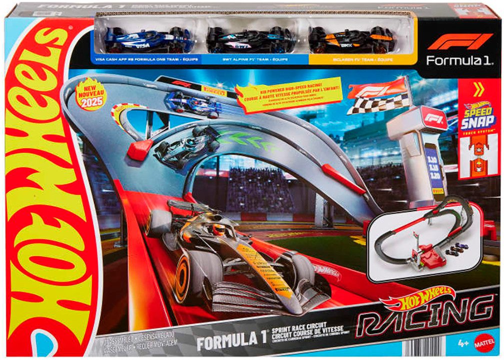 Hot Wheels Autorennbahn Hot Wheels Racing Formel 1 Sprint Rennstrecke