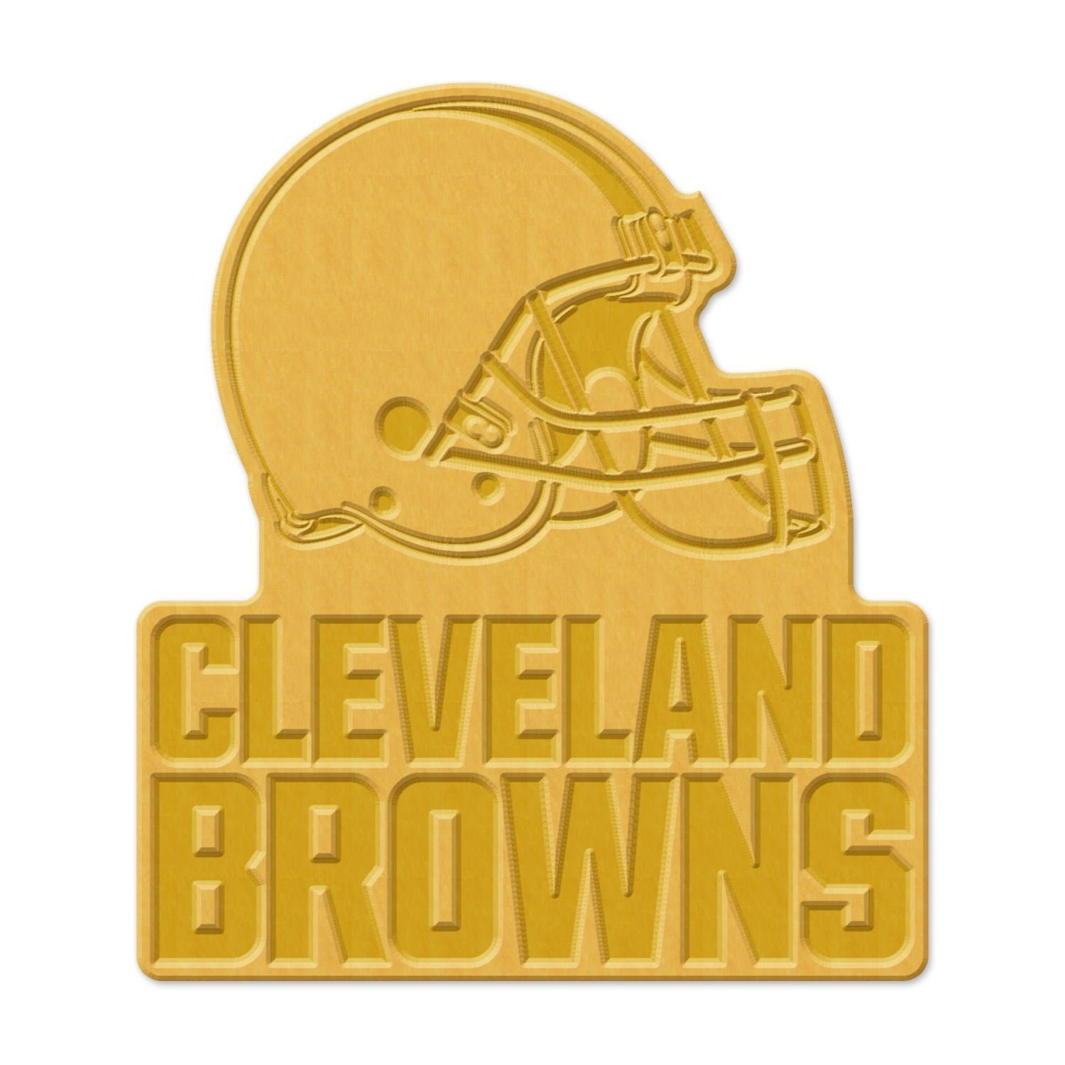 WinCraft Pins Universal Schmuck Caps PIN GOLD NFL Teams Cleveland Browns