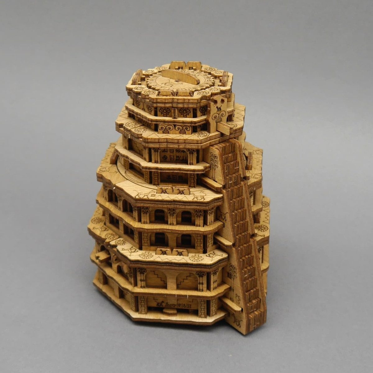 ESC, Escape Welt Spiel QUEST TOWER - herausfordernde Cluebox, Knobelspiel, Holzpuzzle