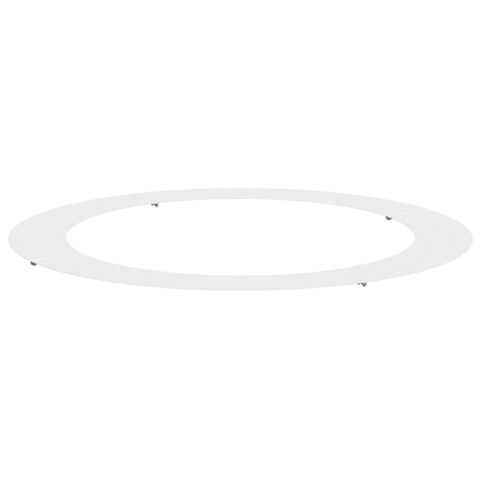 vidaXL Blumentopf großer weißer Metallblumentopf Weiß günstig online kaufen