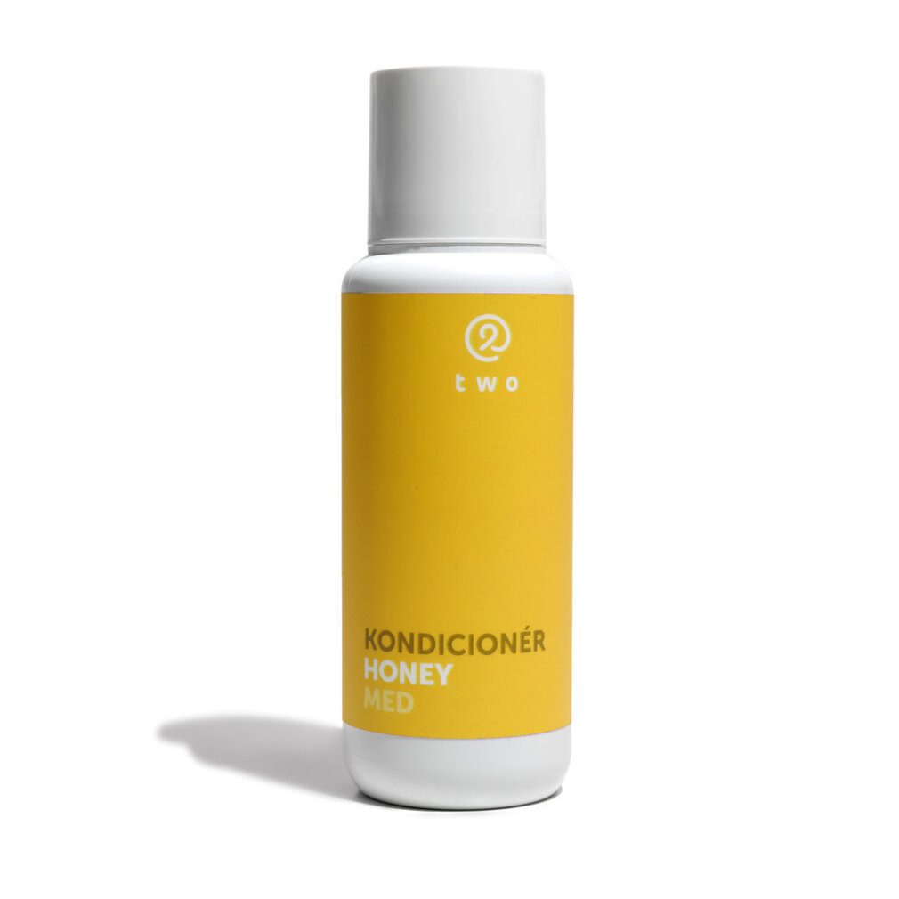 two cosmetics Haarpflege-Set Pflegende Spülung für problematische Kopfhaut HONEY 200 ml