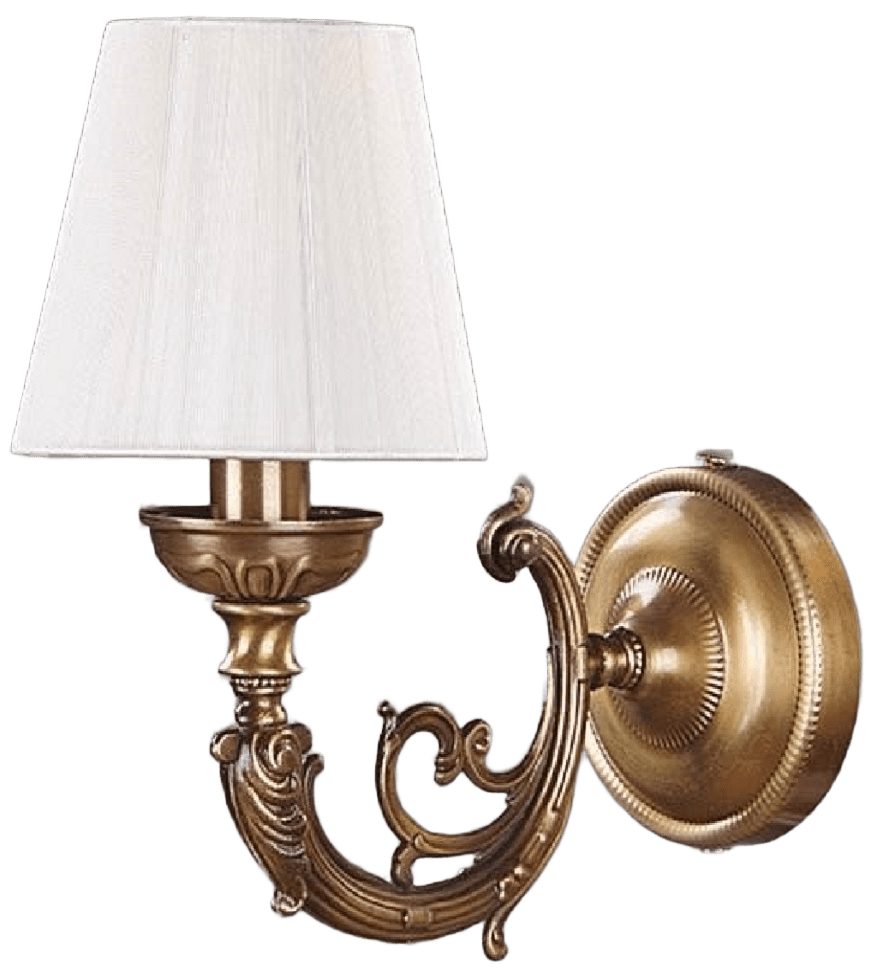 Xlmoebel Wandleuchte Elegante Wandbeleuchtung Wandlampen Stilvolle Wandlampe Gold Weiß, Keine Funktionen, Hergestellt in Europa