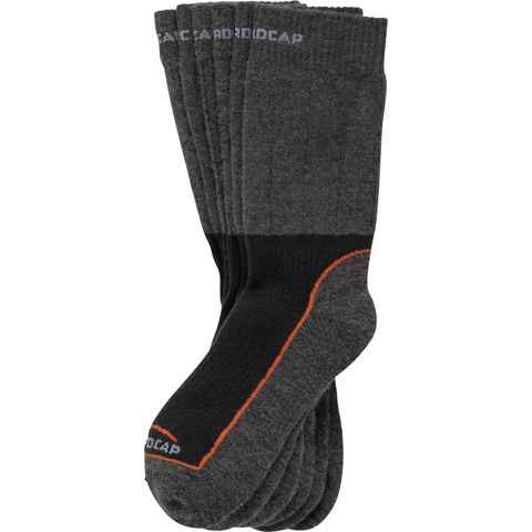 Nordcap Langsocken (3-Paar) mit hohem Merino-Anteil und ergonomische Passform