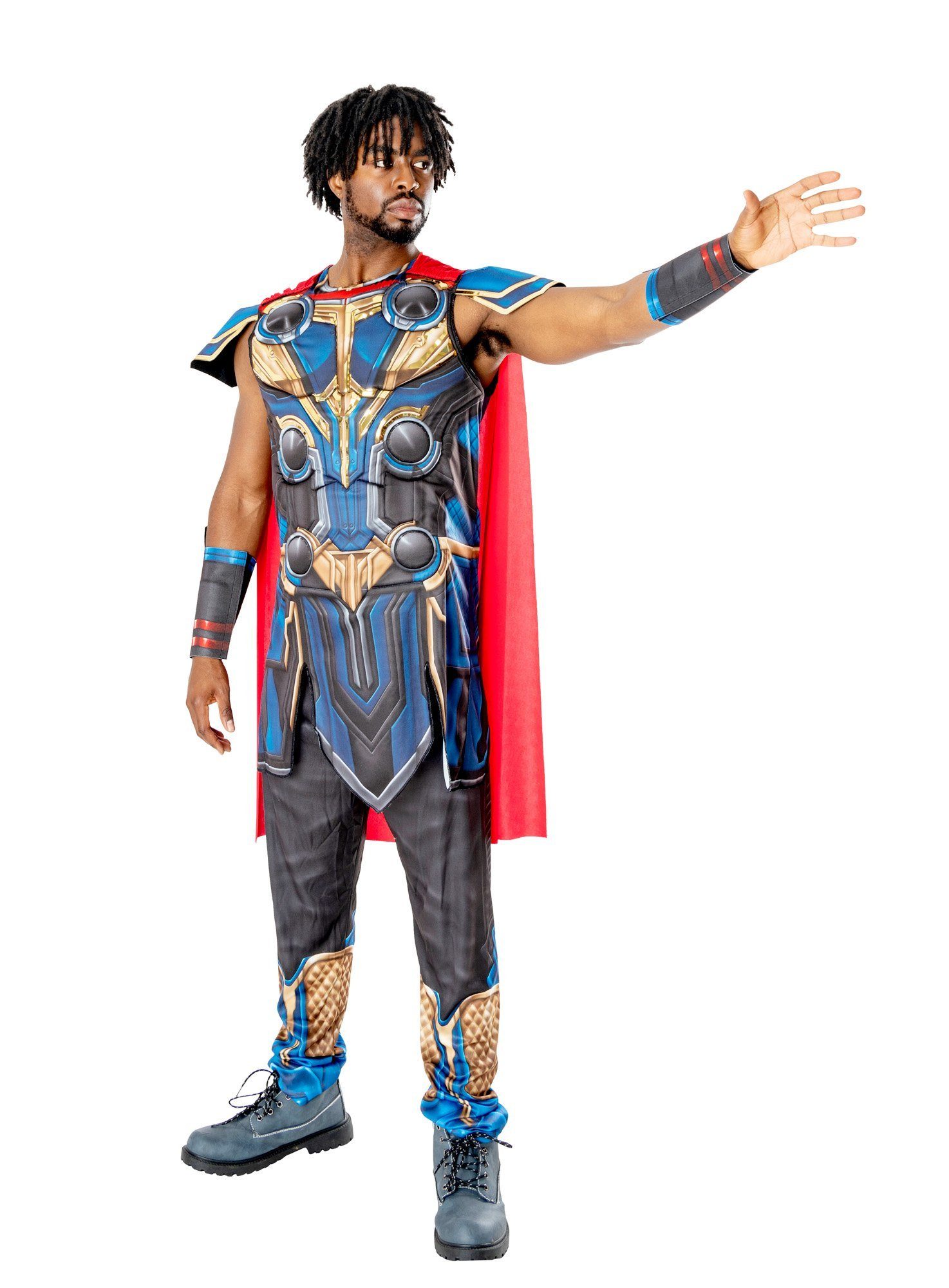 Metamorph Kostüm Thor: Love and Thunder Kostüm, Das farbenprächtige Outfit  des Donnergottes aus dem vierten Thor-Film