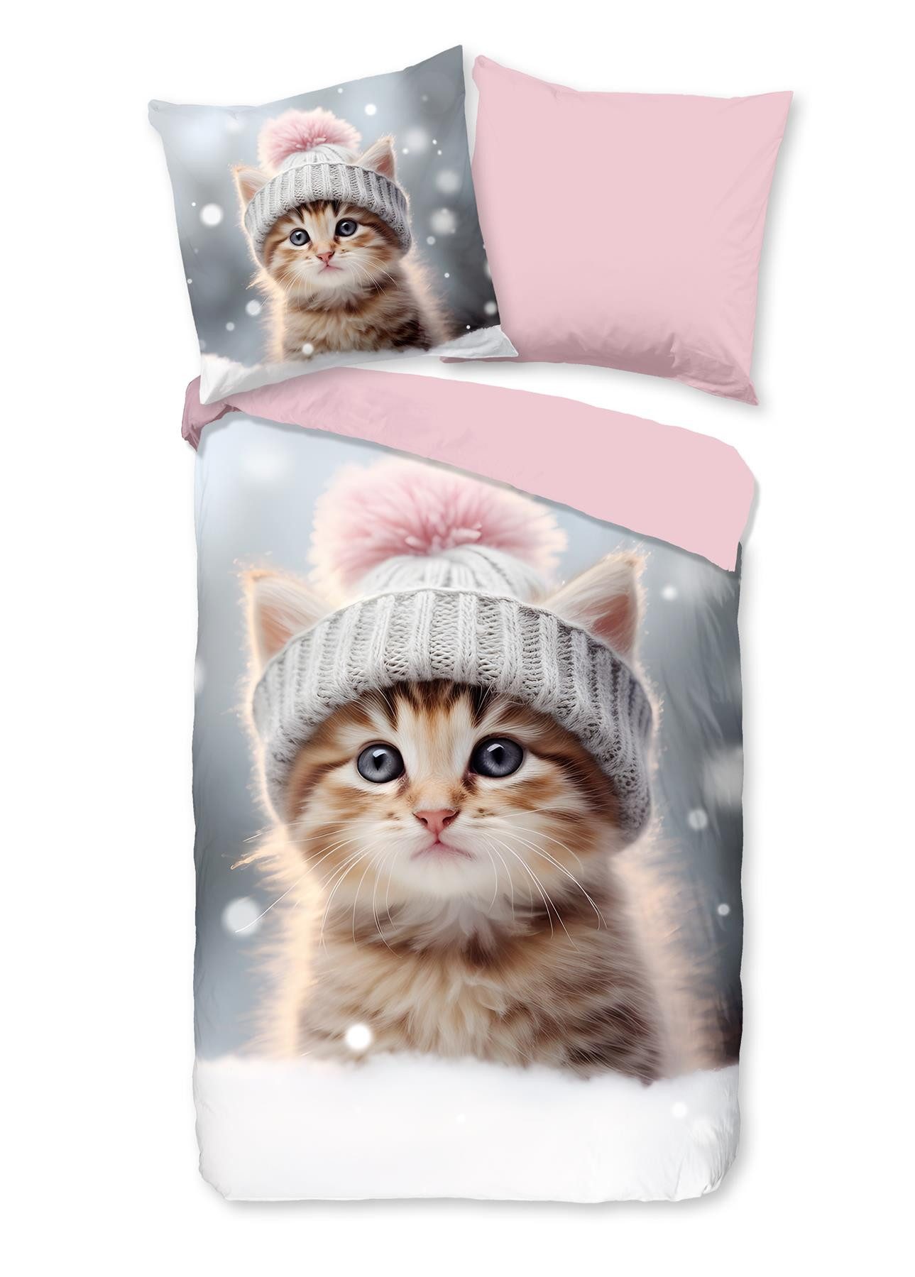 good morning Bettwäsche Flanell Bettwäsche 135 X 200 cm + 1- 80 X 80 cm Pat günstig online kaufen