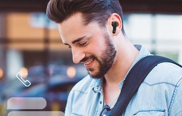 Lenovo XT98 TWS Bluetooth 5.2 Kopfhörer In-Ear Kopfhörer Headphones Schwarz wireless In-Ear-Kopfhörer