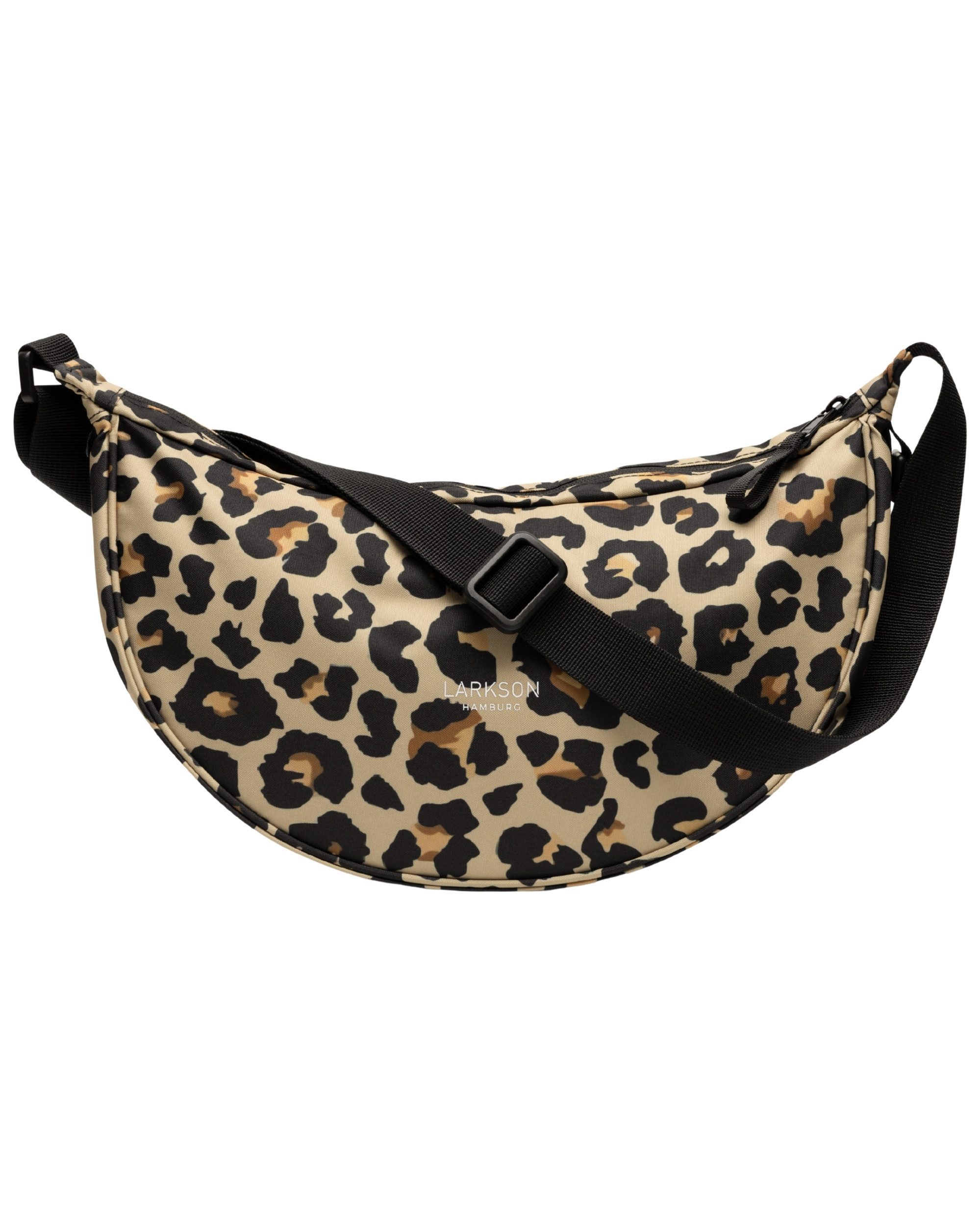 LARKSON Umhängetasche Solveig Medium Halbmondtasche für Damen und Herren, Stylische Crossbody Bag in Halbmond Form