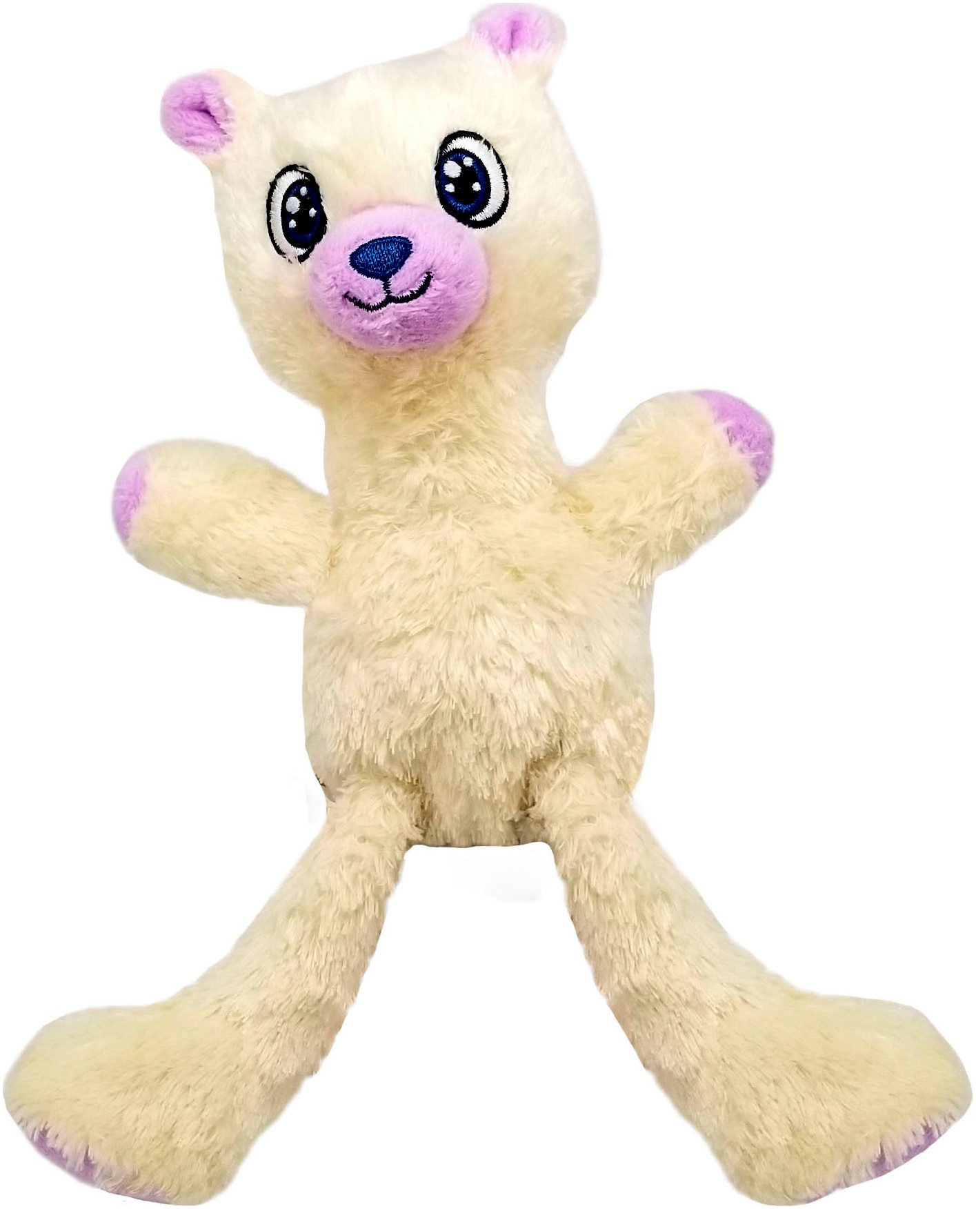 Heinrich Bauer Kuscheltier Stretch Buddies Lama, 25 cm, mit Stickereien