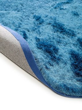 Hochflor-Teppich Whisper, benuta, rund, Höhe: 31 mm, Kunstfaser, Berber, Ethno-Style, Wohnzimmer