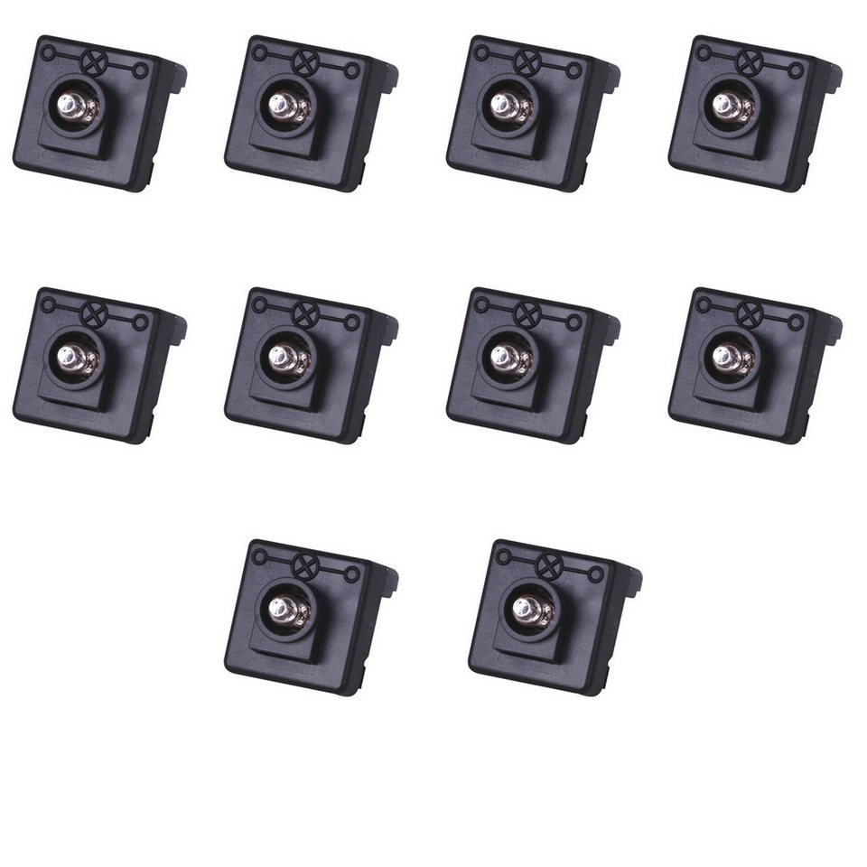 SKHHLUA010 Schalter, taktil, 6 x 6 mm, Horiz, Schwarz, 10 Stück SKHHLUA010 Schalter, taktil, 6 x 6 mm, Horiz, Schwarz, 10 Stück