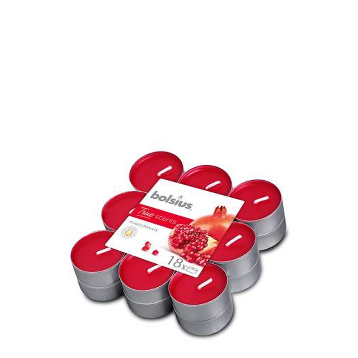 Bolsius Duftteelichter True Scents 18er-Pack Vanille günstig online kaufen